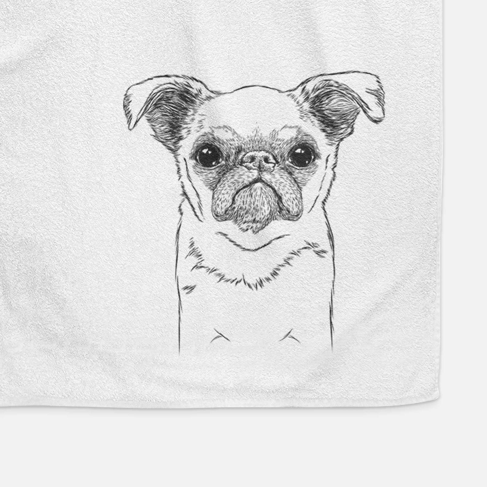Petit Penny the Brussels Griffon Decorative Hand Towel