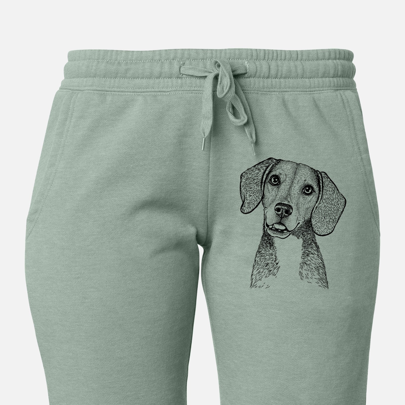 Piggy the Beagle Mix - Women's Cali Wave Joggers