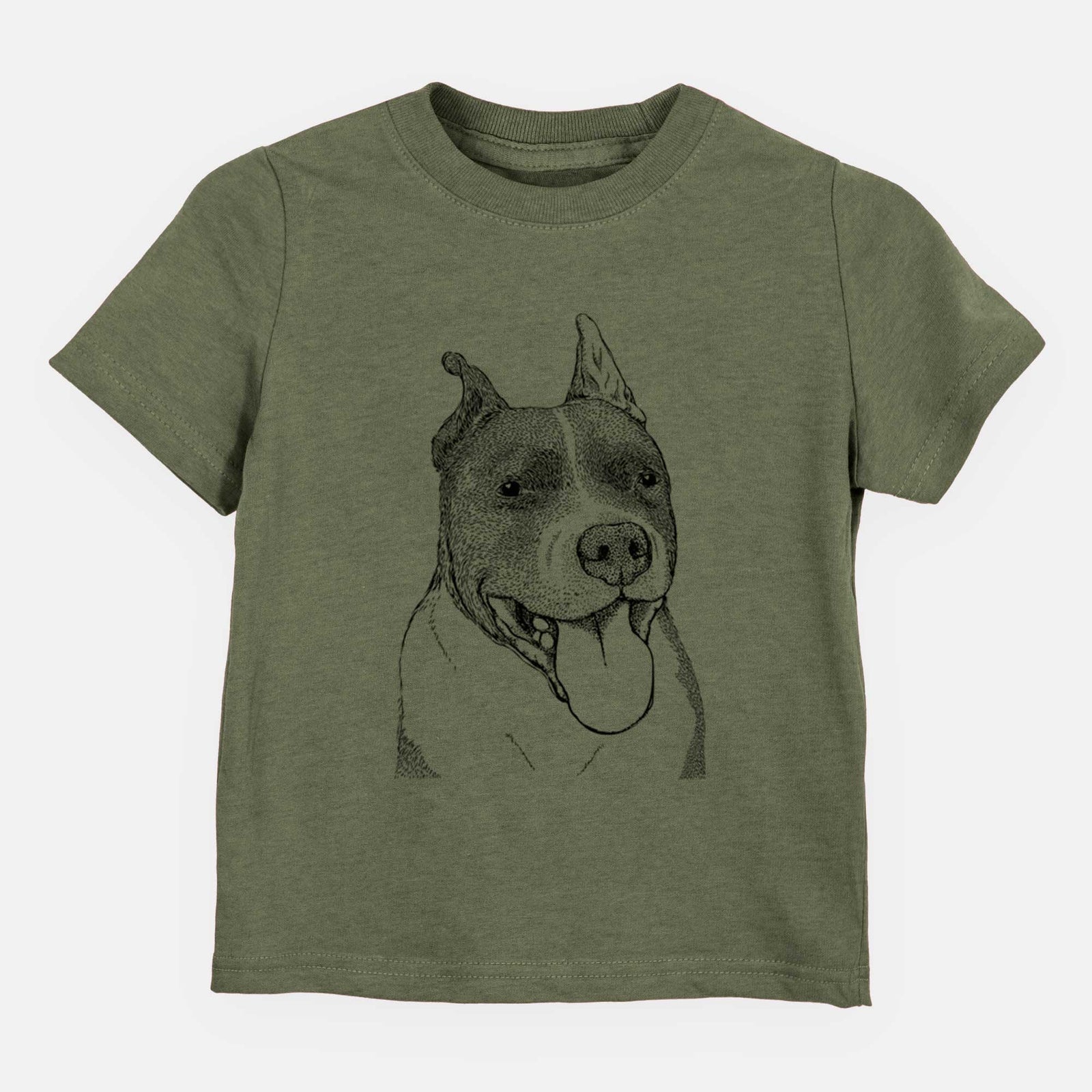 Bare Piggy the American Stafforsdhire Terrier - Kids/Youth/Toddler Shirt
