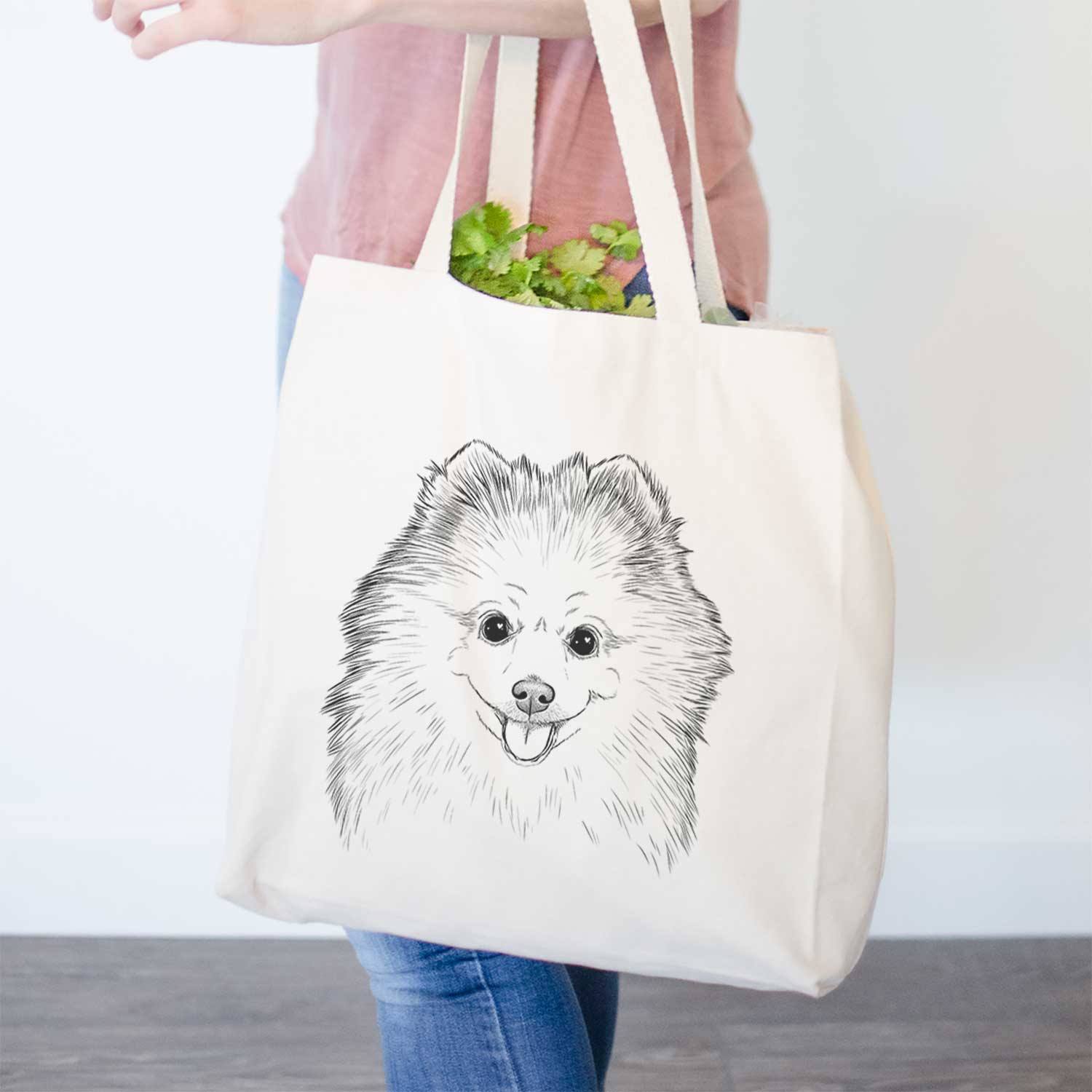 Piper Jo the Pomeranian - Tote Bag