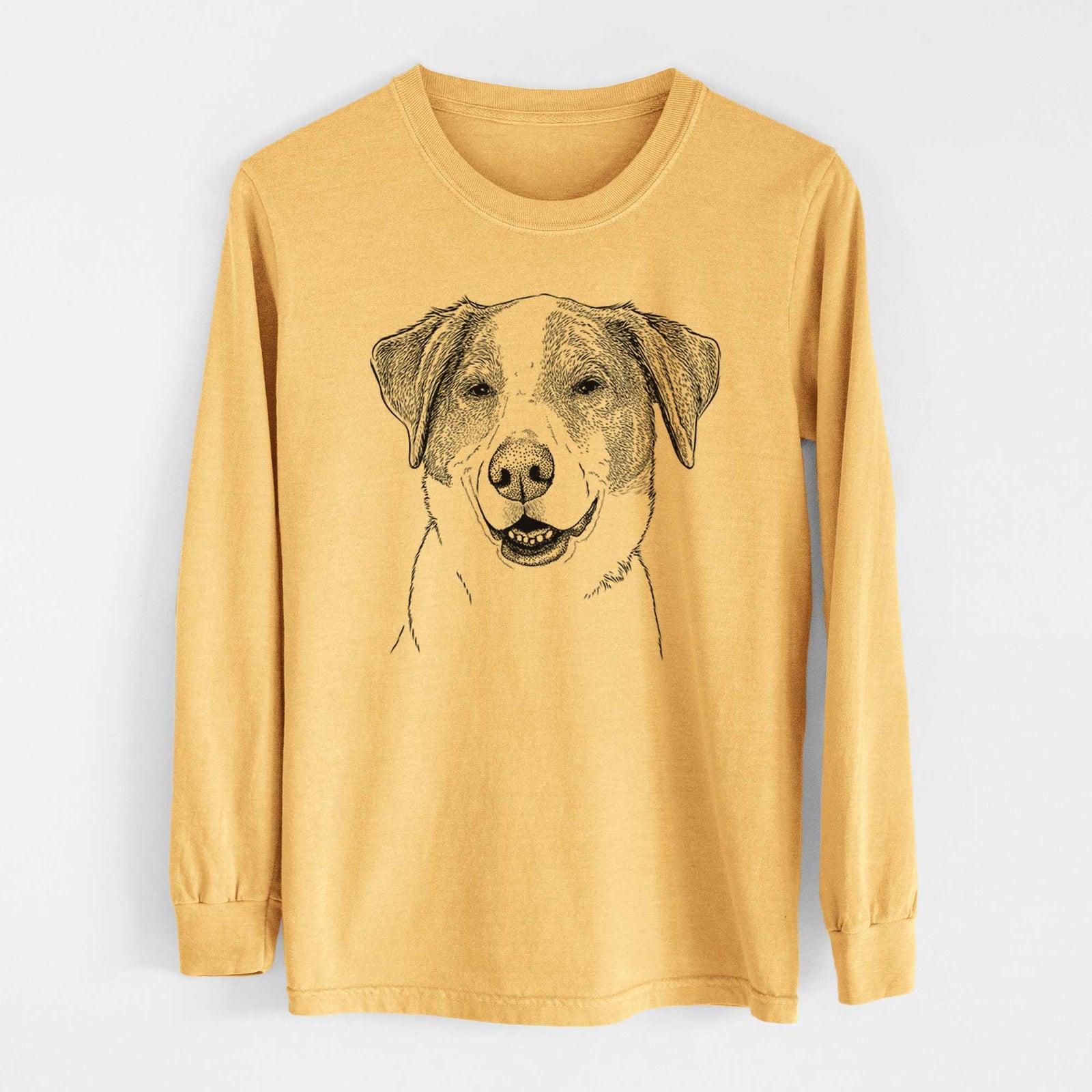 Bare Piper Pilot the Hound Mix - Heavyweight 100% Cotton Long Sleeve