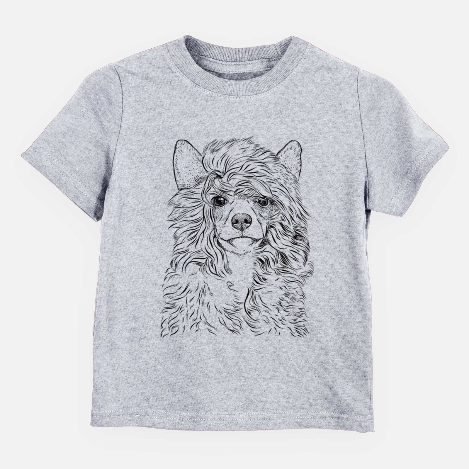 Bare Preston the Powderpuff Chinese Crested - Kids/Youth/Toddler Shirt