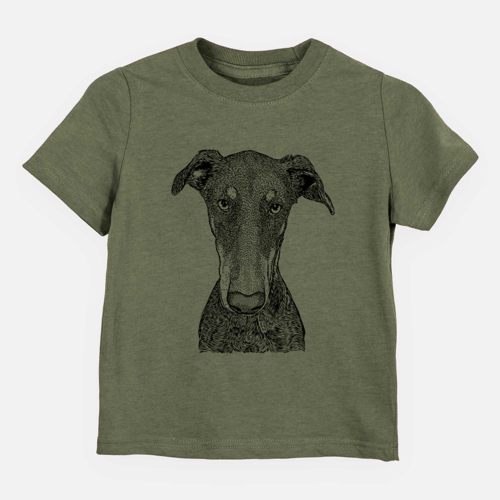 Bare Princess Fiona the Doberman Pinscher - Kids/Youth/Toddler Shirt