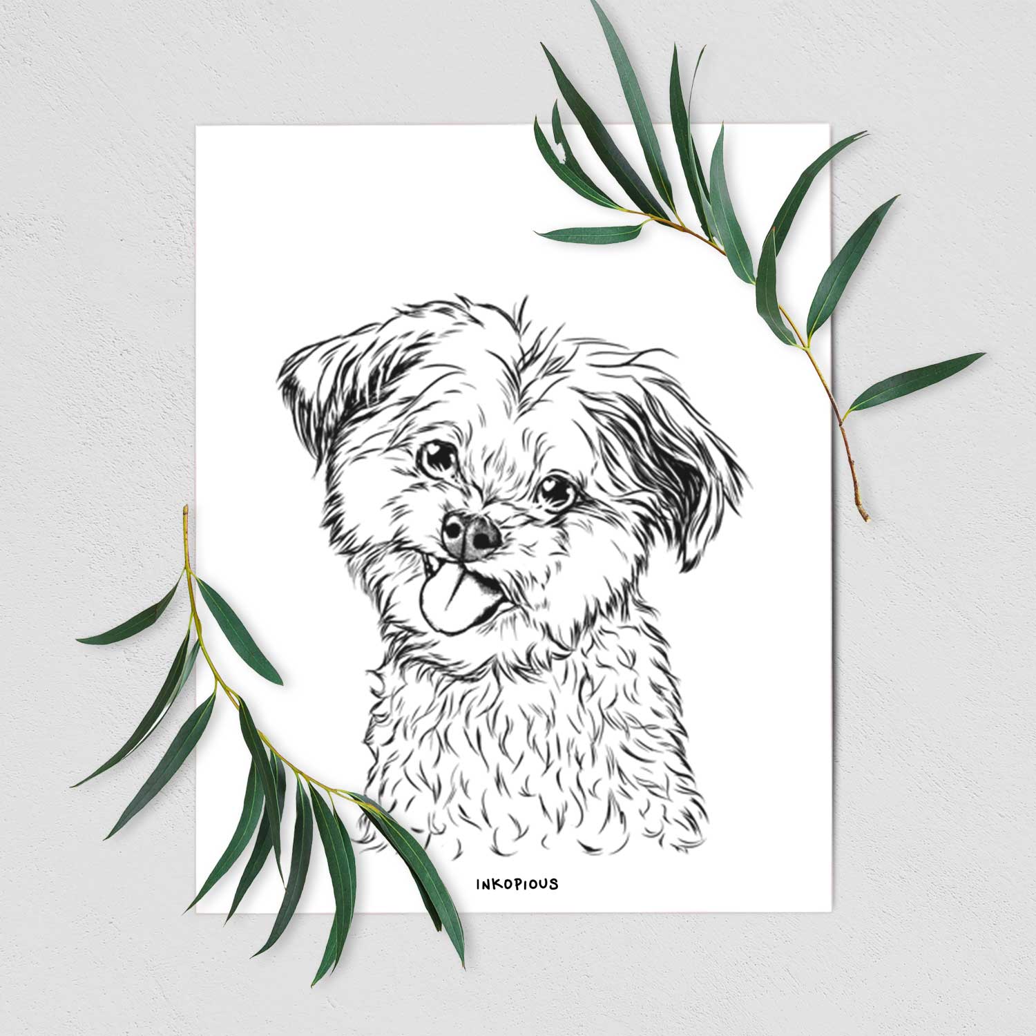 Puff the Malshi Art Print