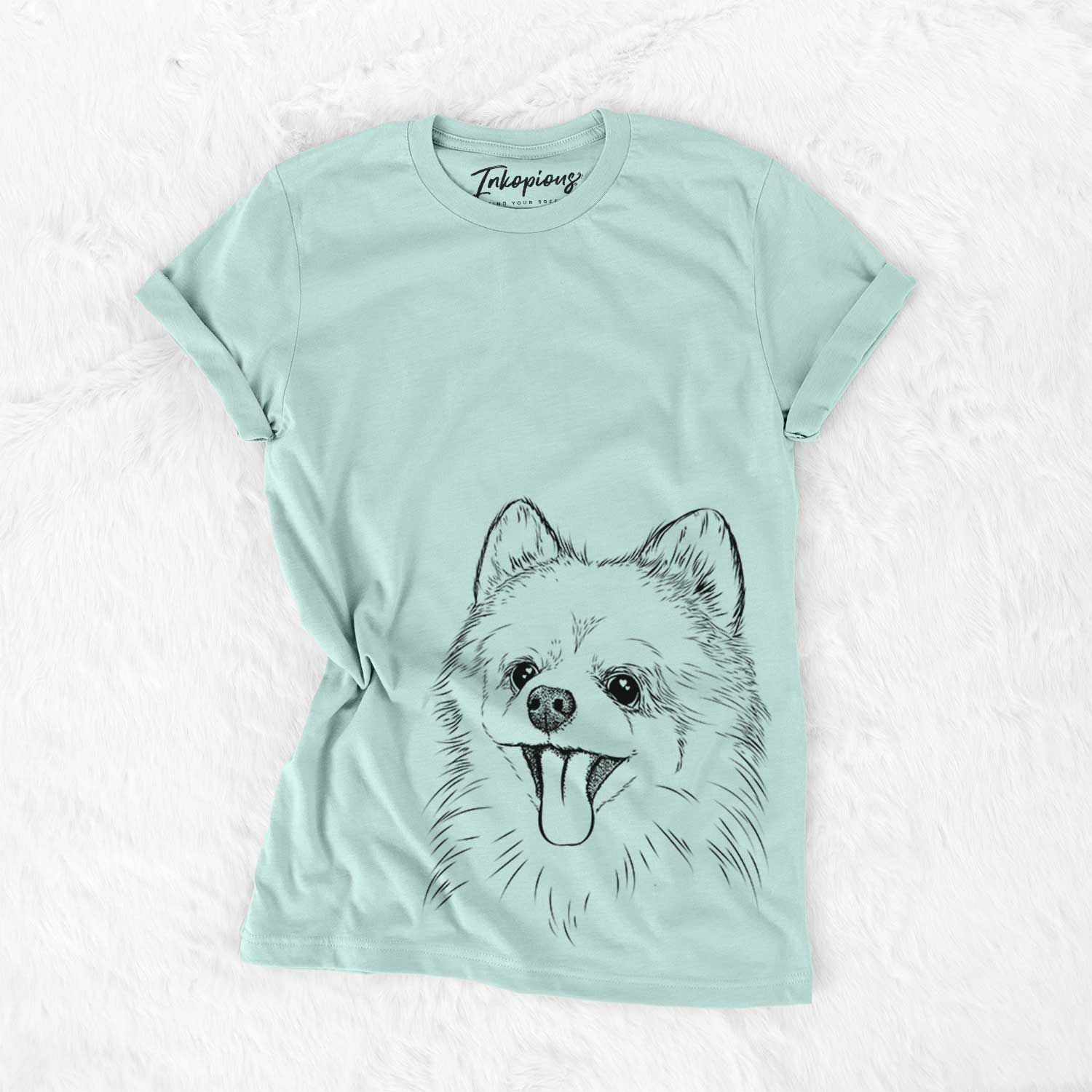 Quinn the Pomeranian - Bella Canvas Unisex Crewneck