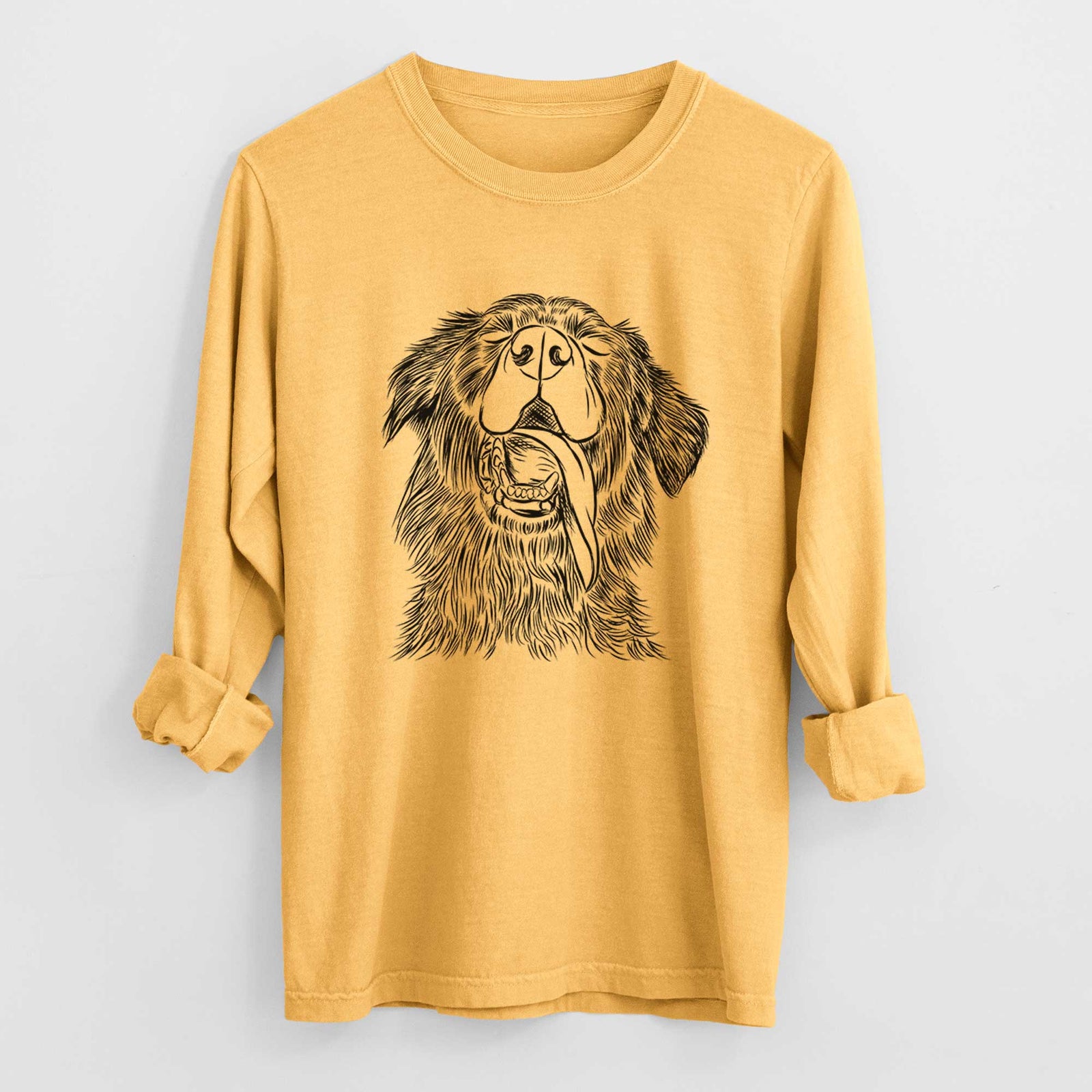 Bare Quint the Mixed Breed - Heavyweight 100% Cotton Long Sleeve