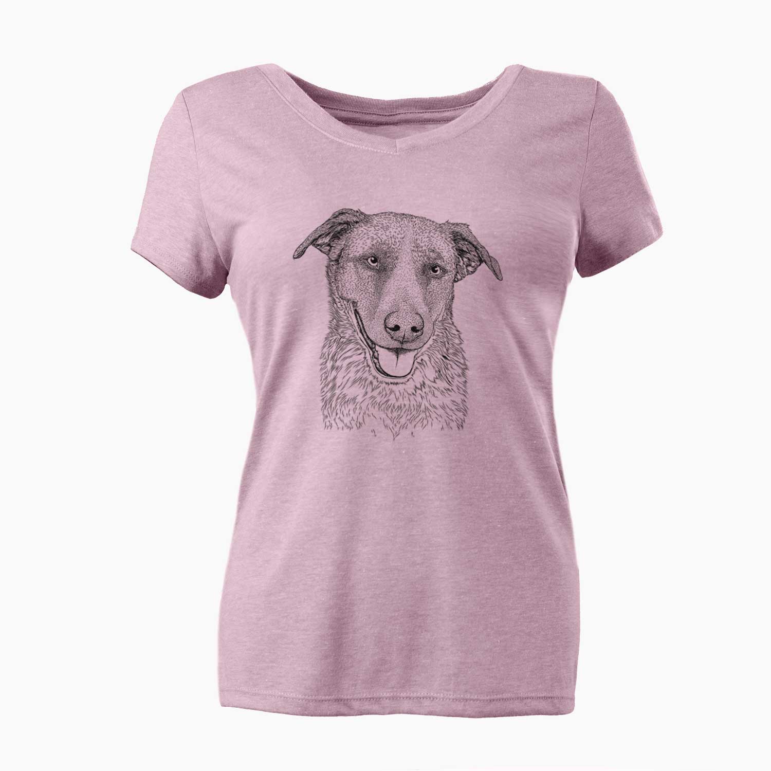 Bare Reef the Mixed Breed - Women's V-neck Shirt