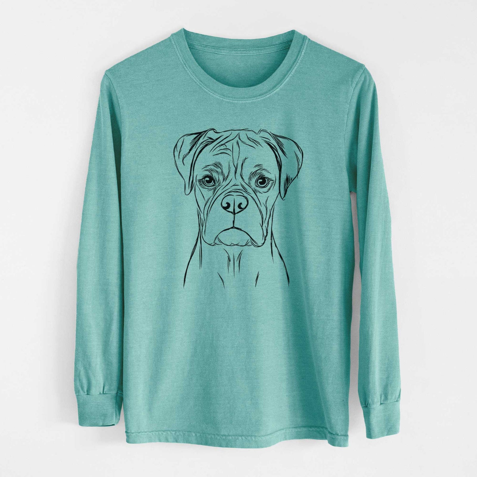 Bare Reese the Boxer - Heavyweight 100% Cotton Long Sleeve