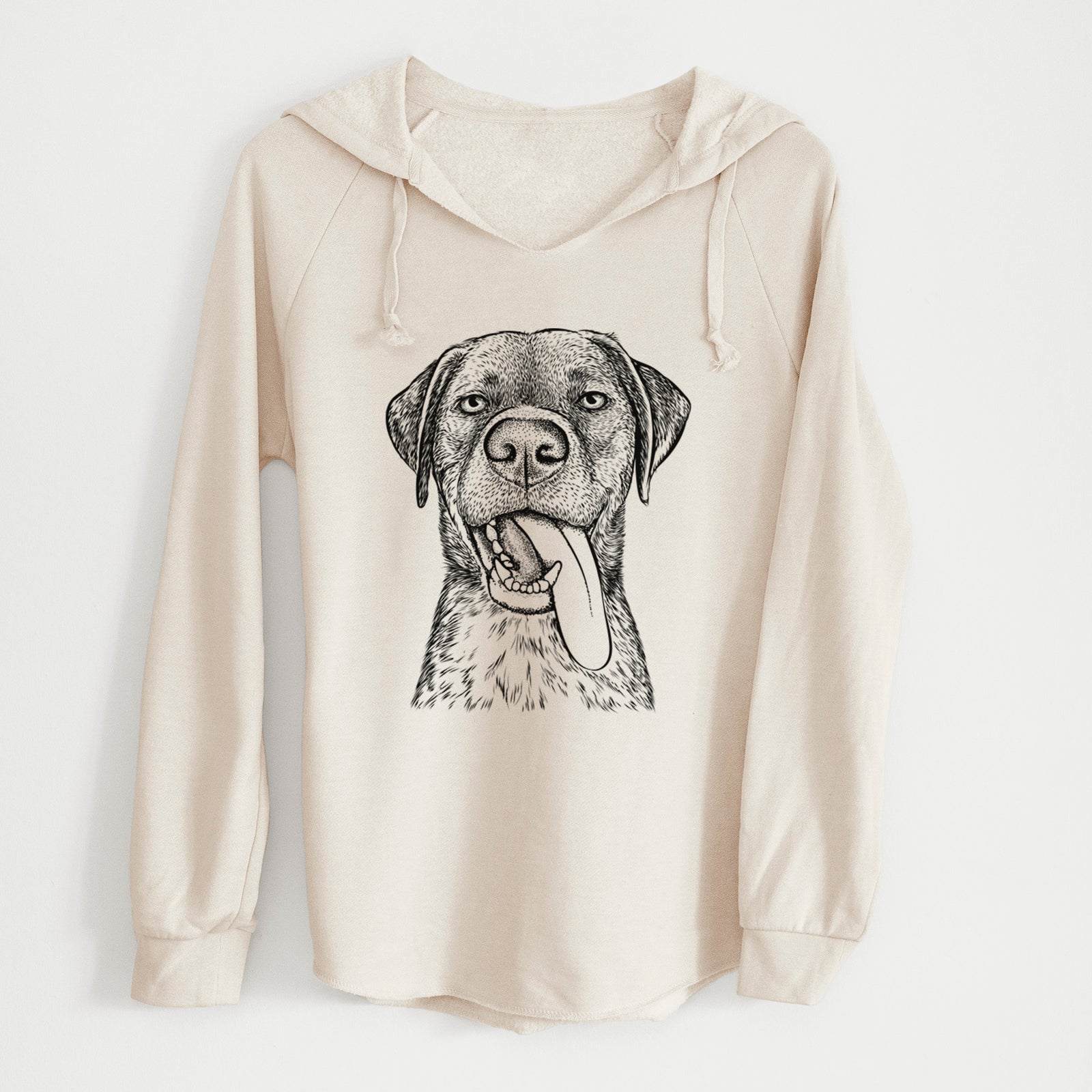 Bare Reese the Mixed Breed - Cali Wave Hooded Sweatshirt