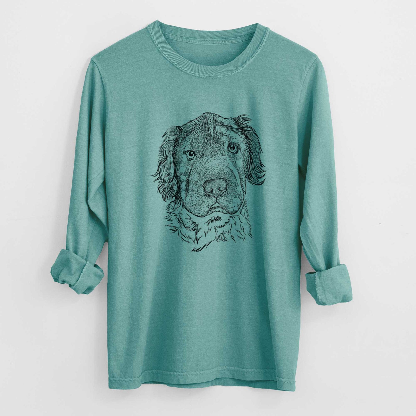 Bare Rex the Mini Hippo - Heavyweight 100% Cotton Long Sleeve