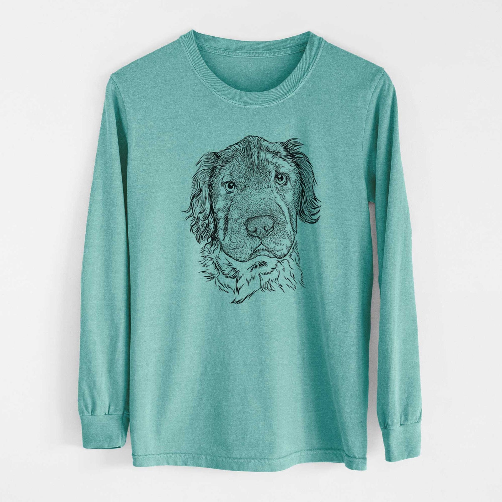 Bare Rex the Mini Hippo - Heavyweight 100% Cotton Long Sleeve