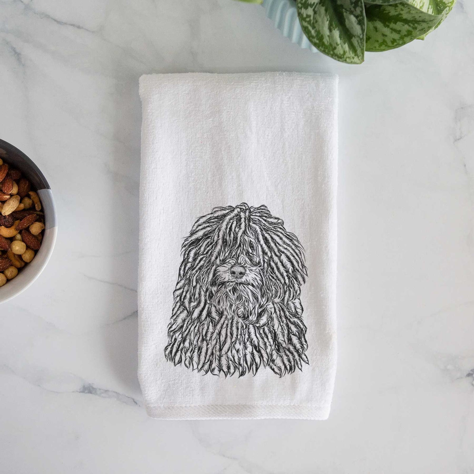 Rezi the Puli Decorative Hand Towel