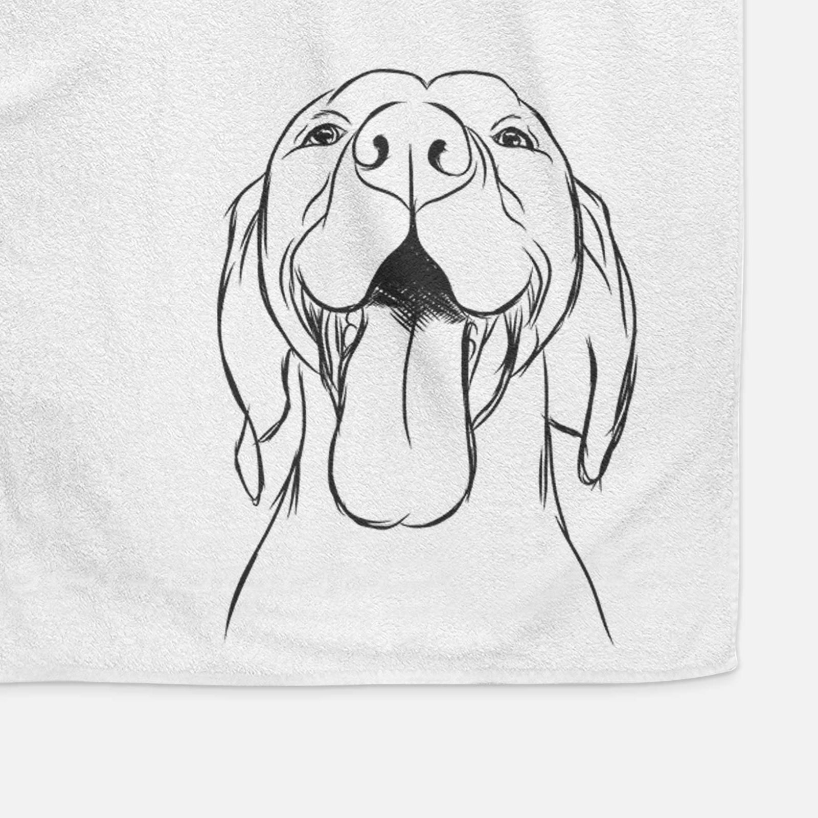 Rhys the Vizsla Decorative Hand Towel