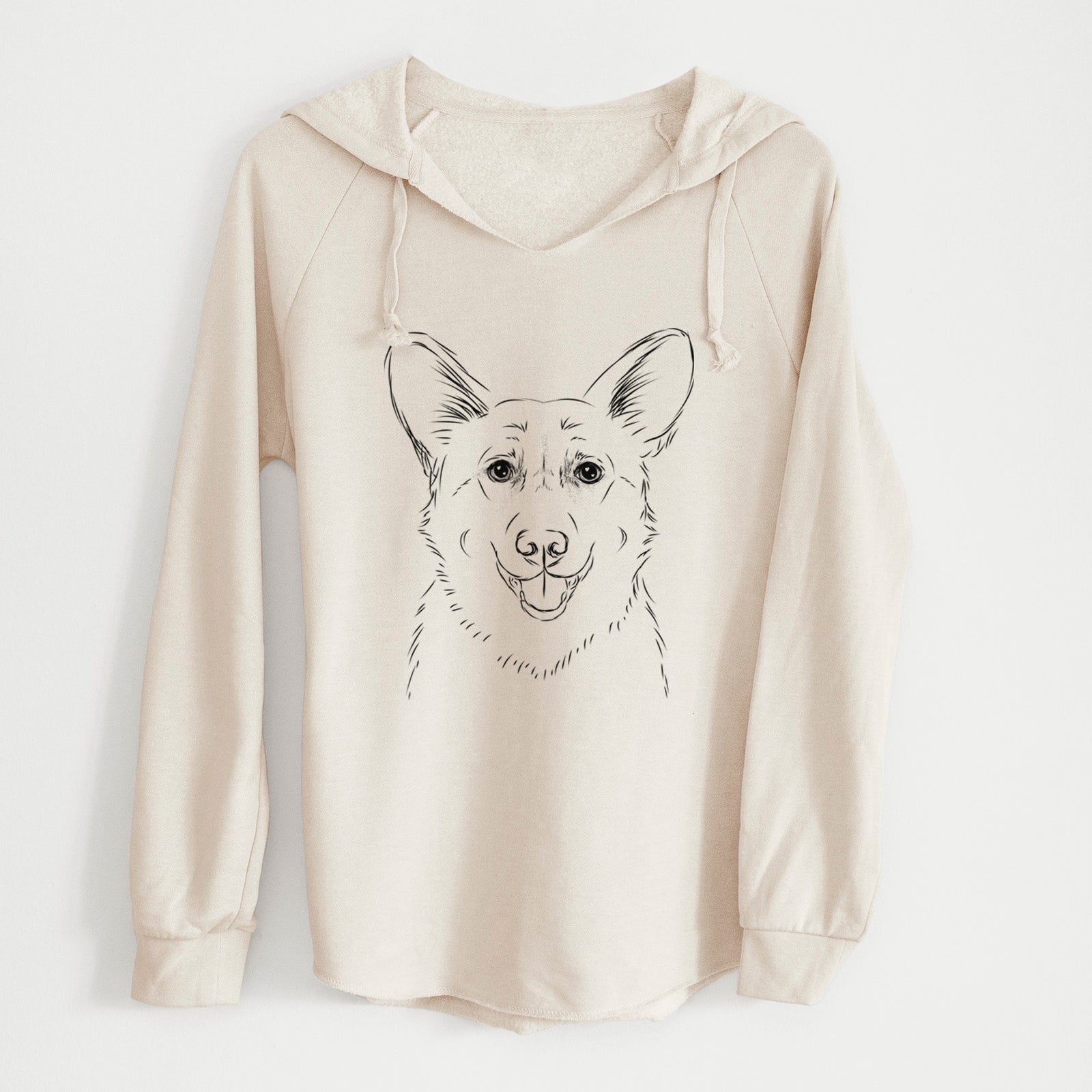 Bare Ricco the Corgi - Cali Wave Hooded Sweatshirt
