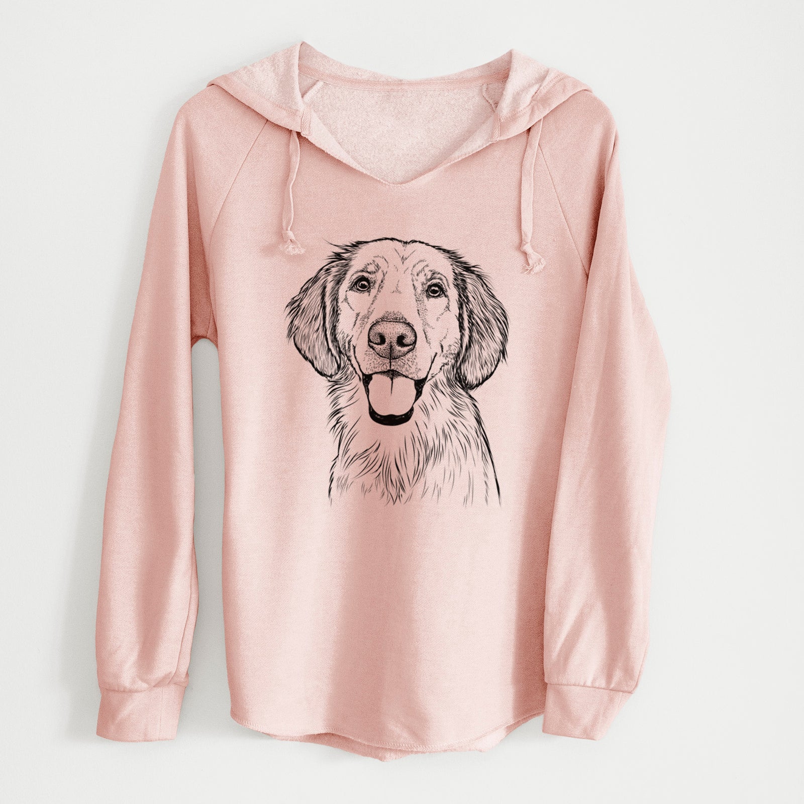 Bare Riley the Golden Retriever - Cali Wave Hooded Sweatshirt