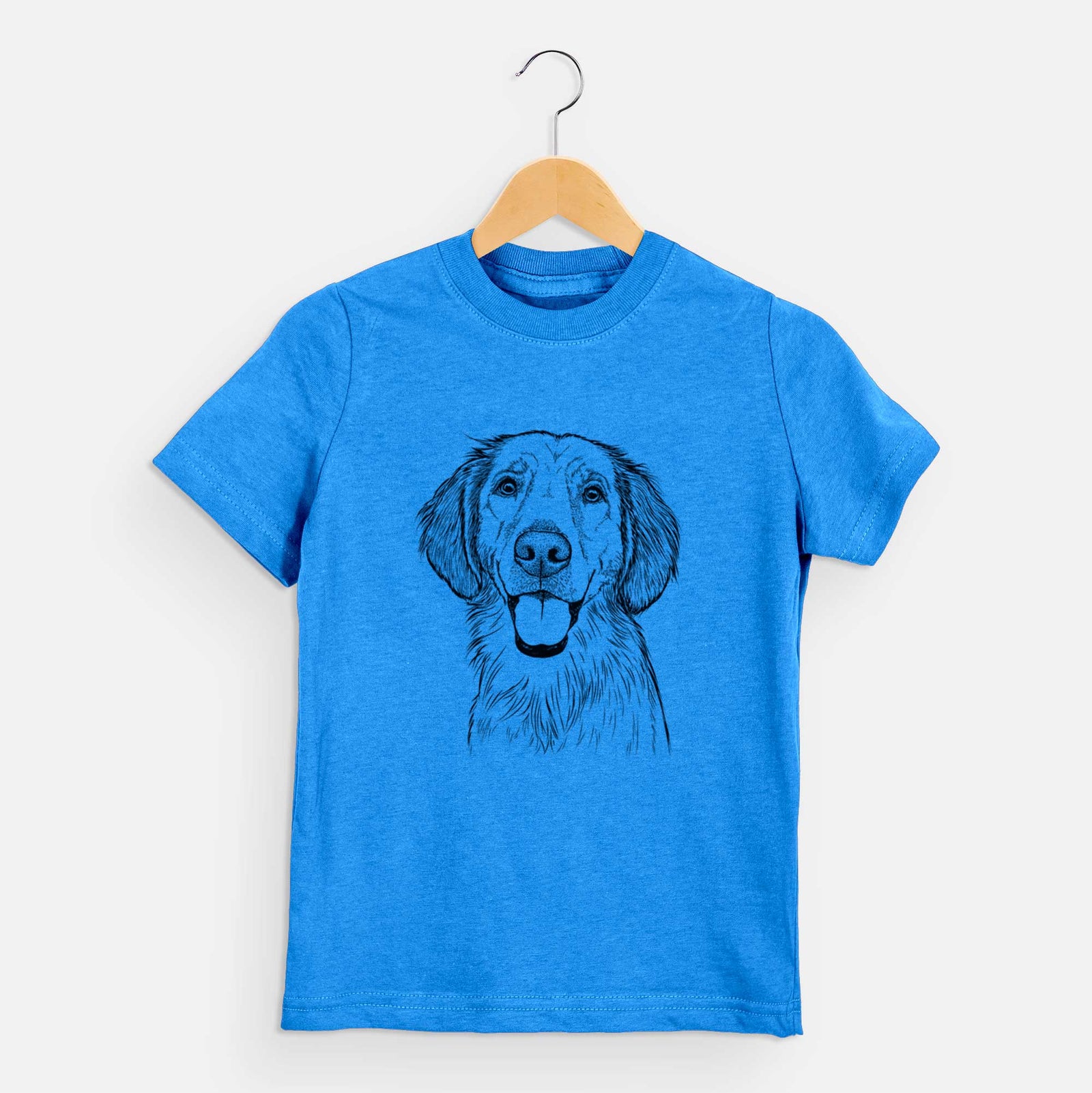 Bare Riley the Golden Retriever - Kids/Youth/Toddler Shirt