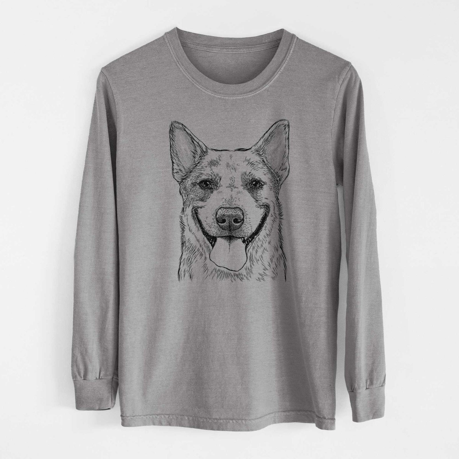Bare Rio the Australian Cattle Dog - Heavyweight 100% Cotton Long Sleeve