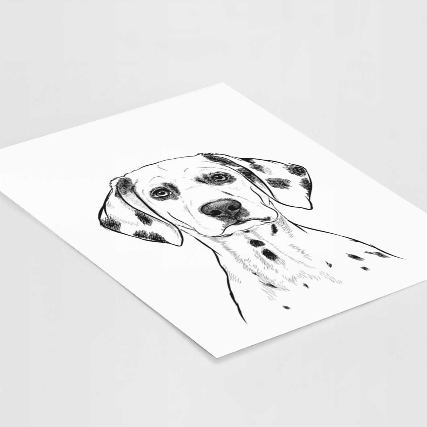 Riot the Dalmatian Art Print