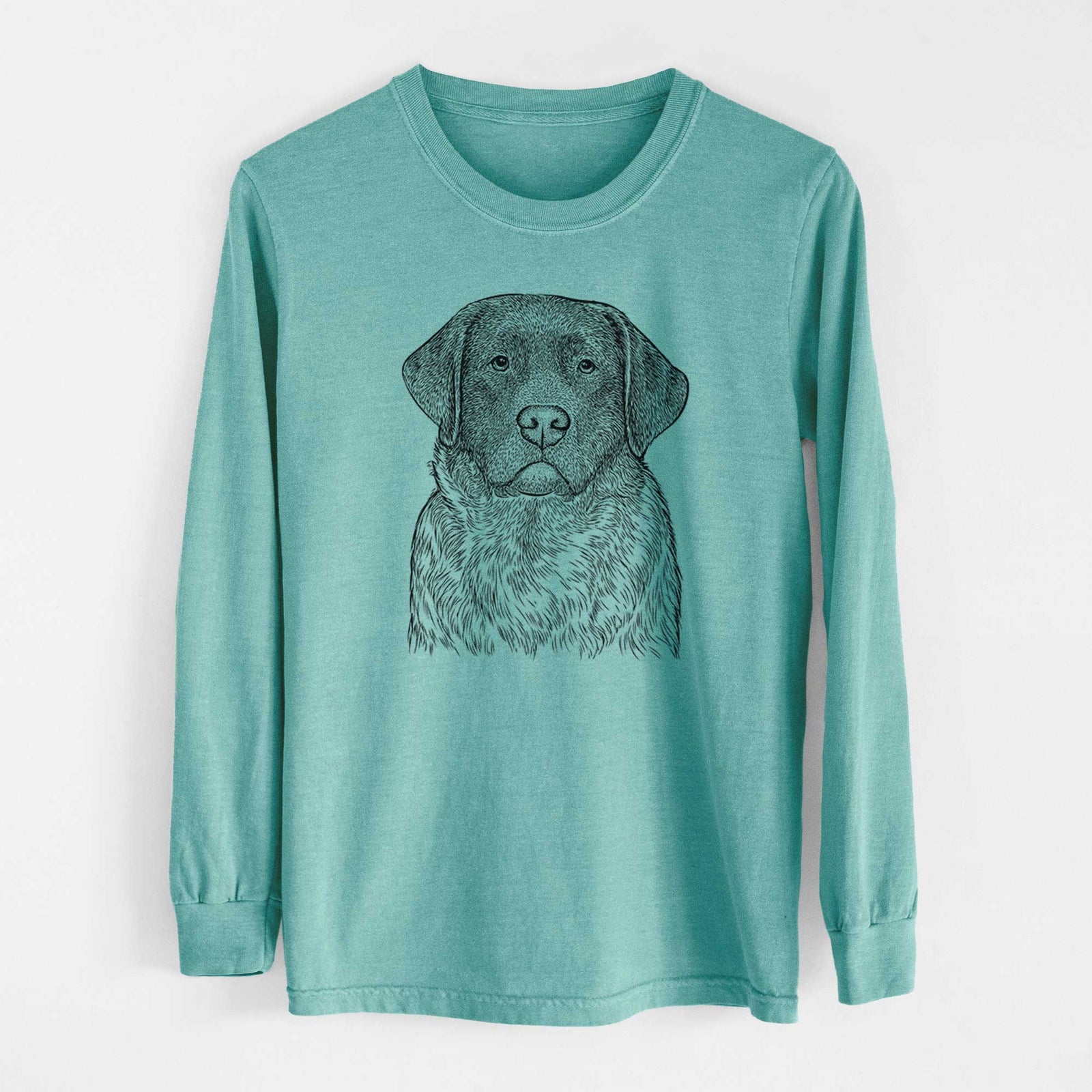 Bare River the English Labrador Retriever - Heavyweight 100% Cotton Long Sleeve