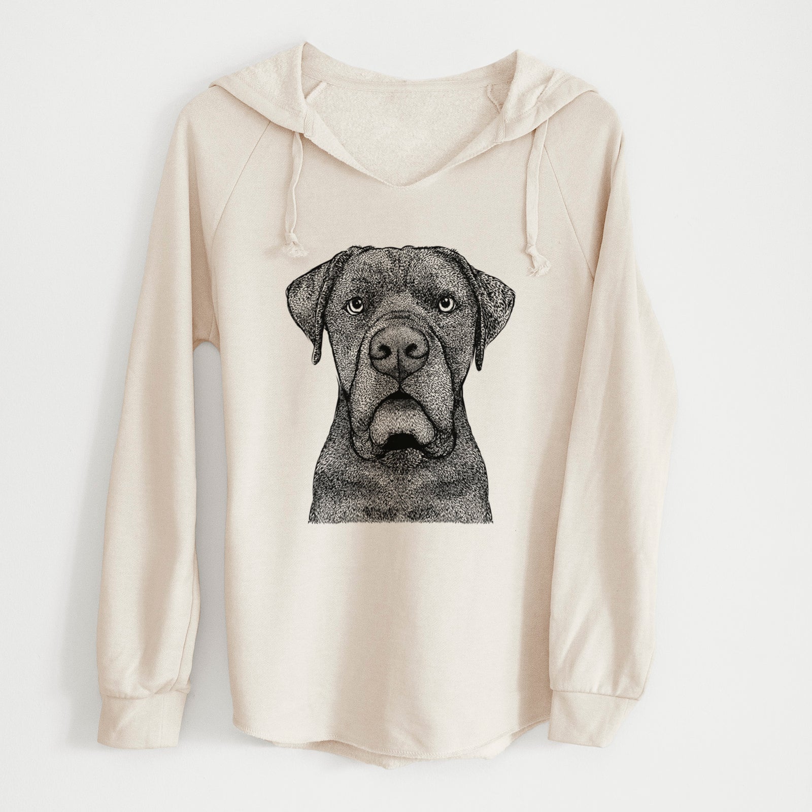 Bare Rocco the Cane Corso - Cali Wave Hooded Sweatshirt