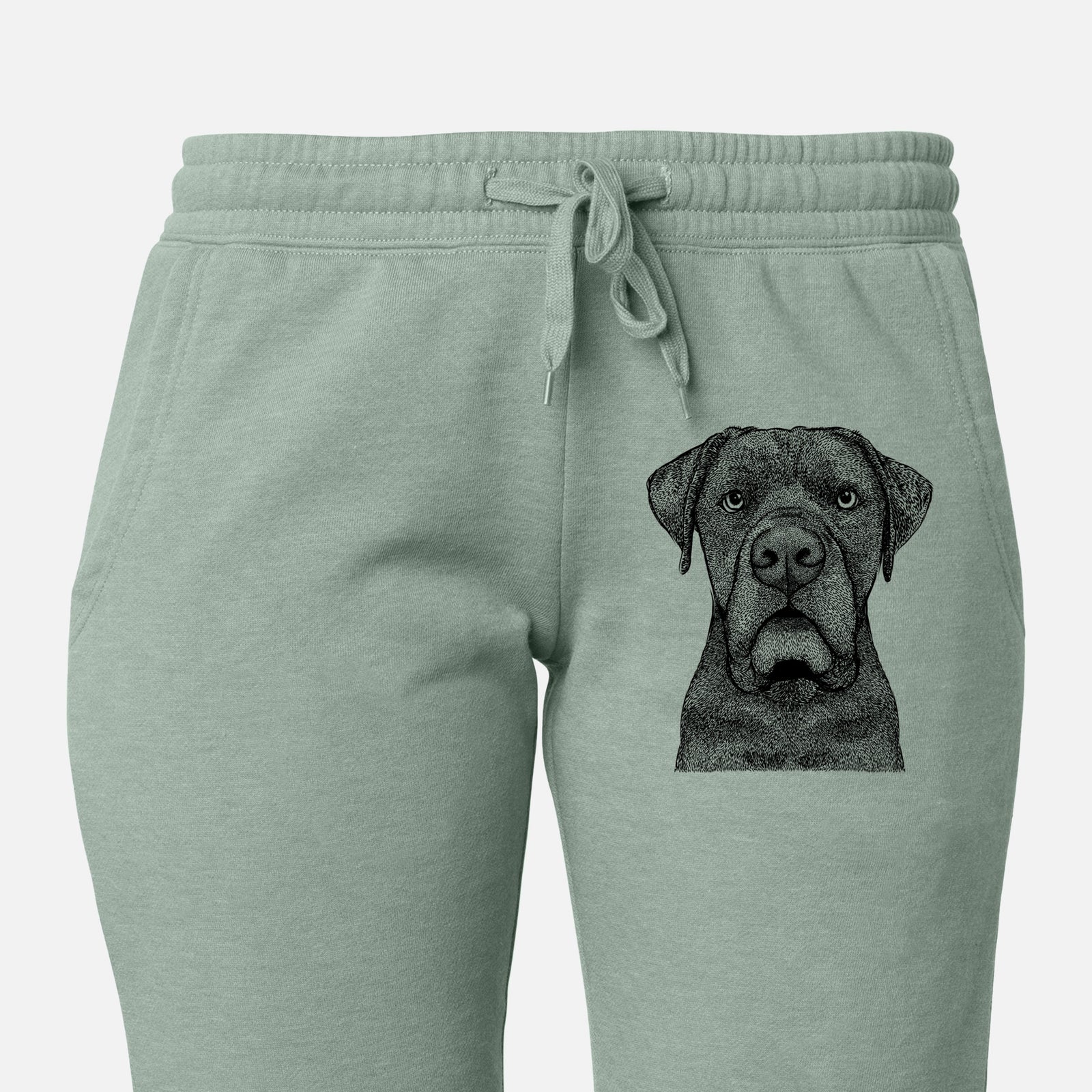 Rocco the Cane Corso - Women's Cali Wave Joggers