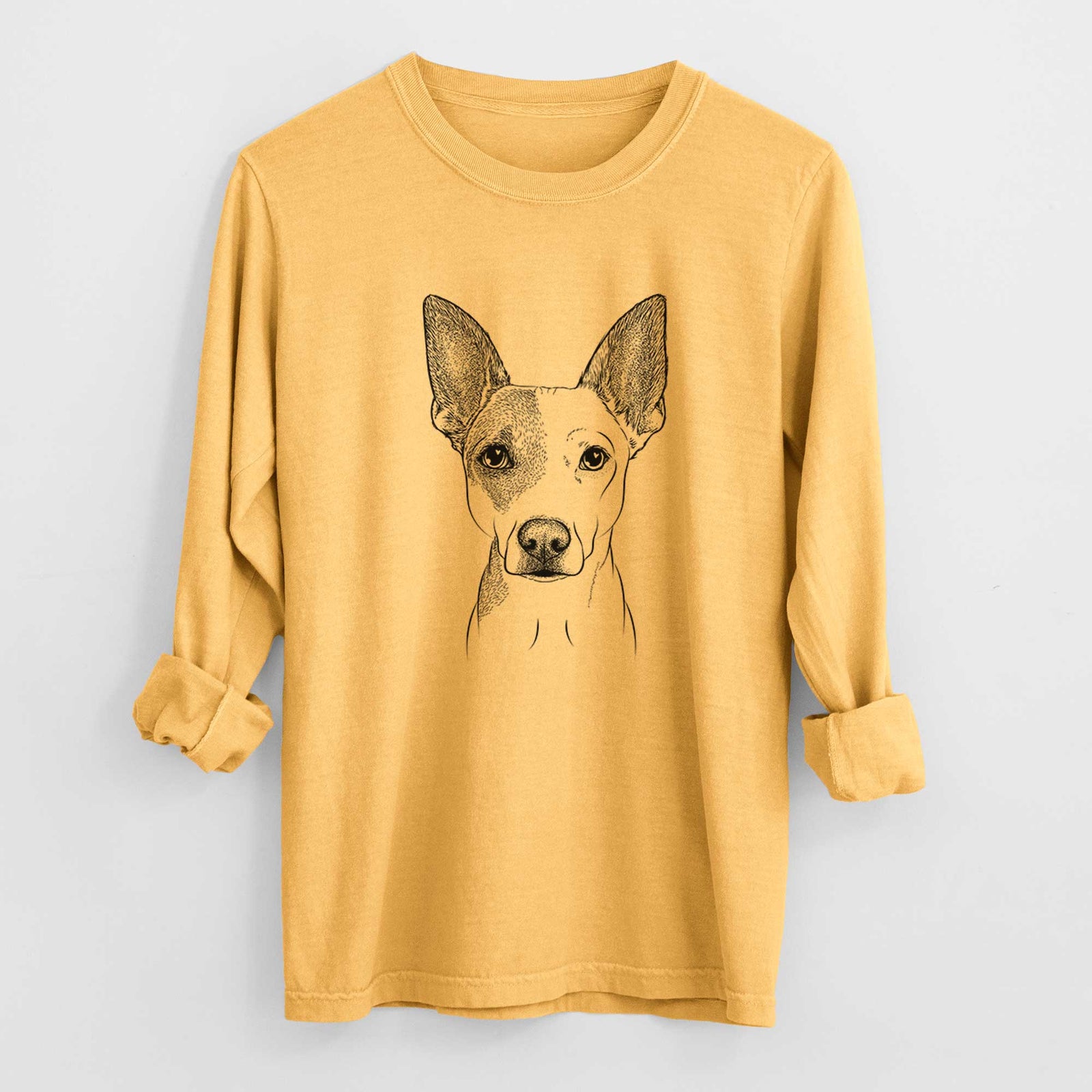Bare Roo the Mixed Breed - Heavyweight 100% Cotton Long Sleeve