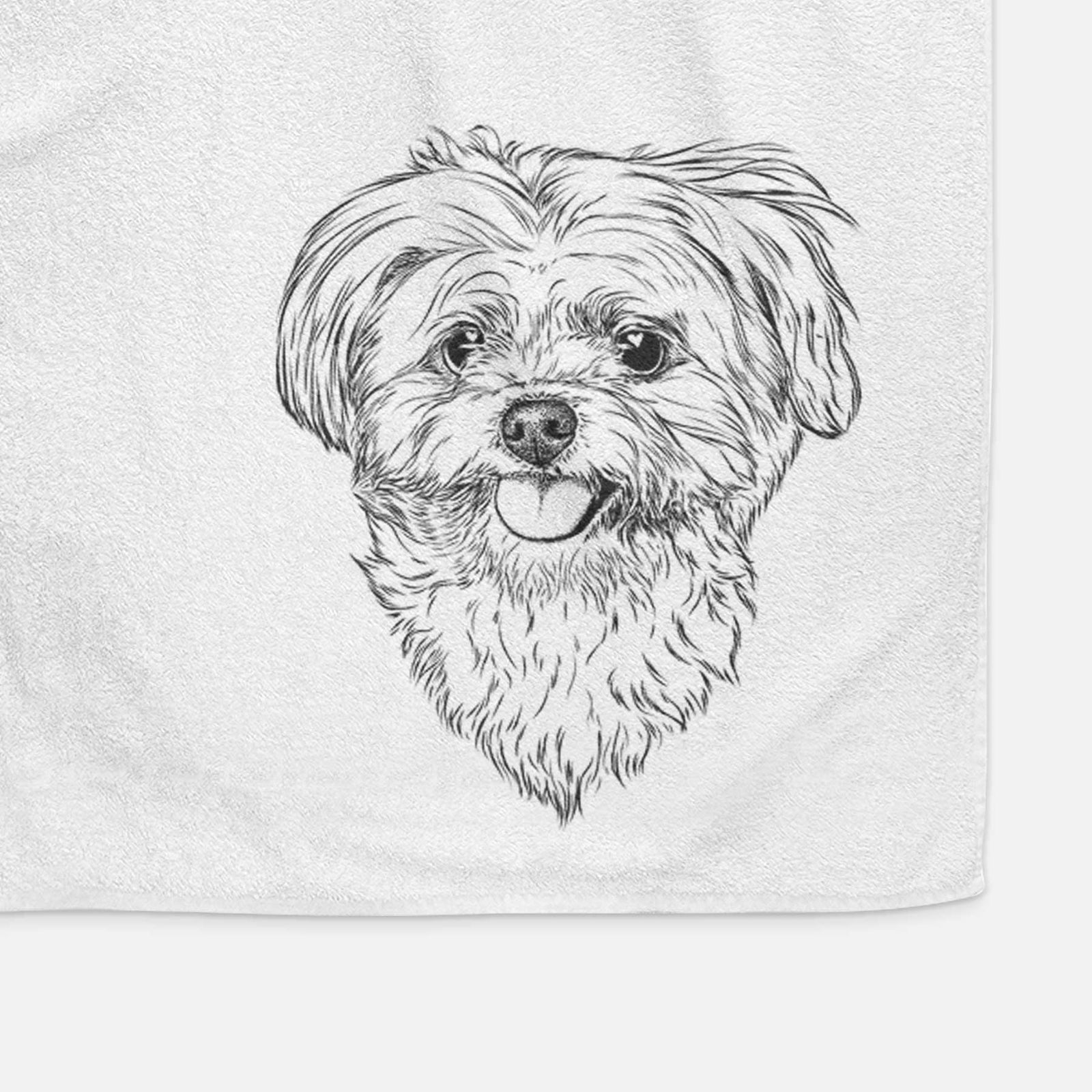 Rosie the Maltipoo Decorative Hand Towel