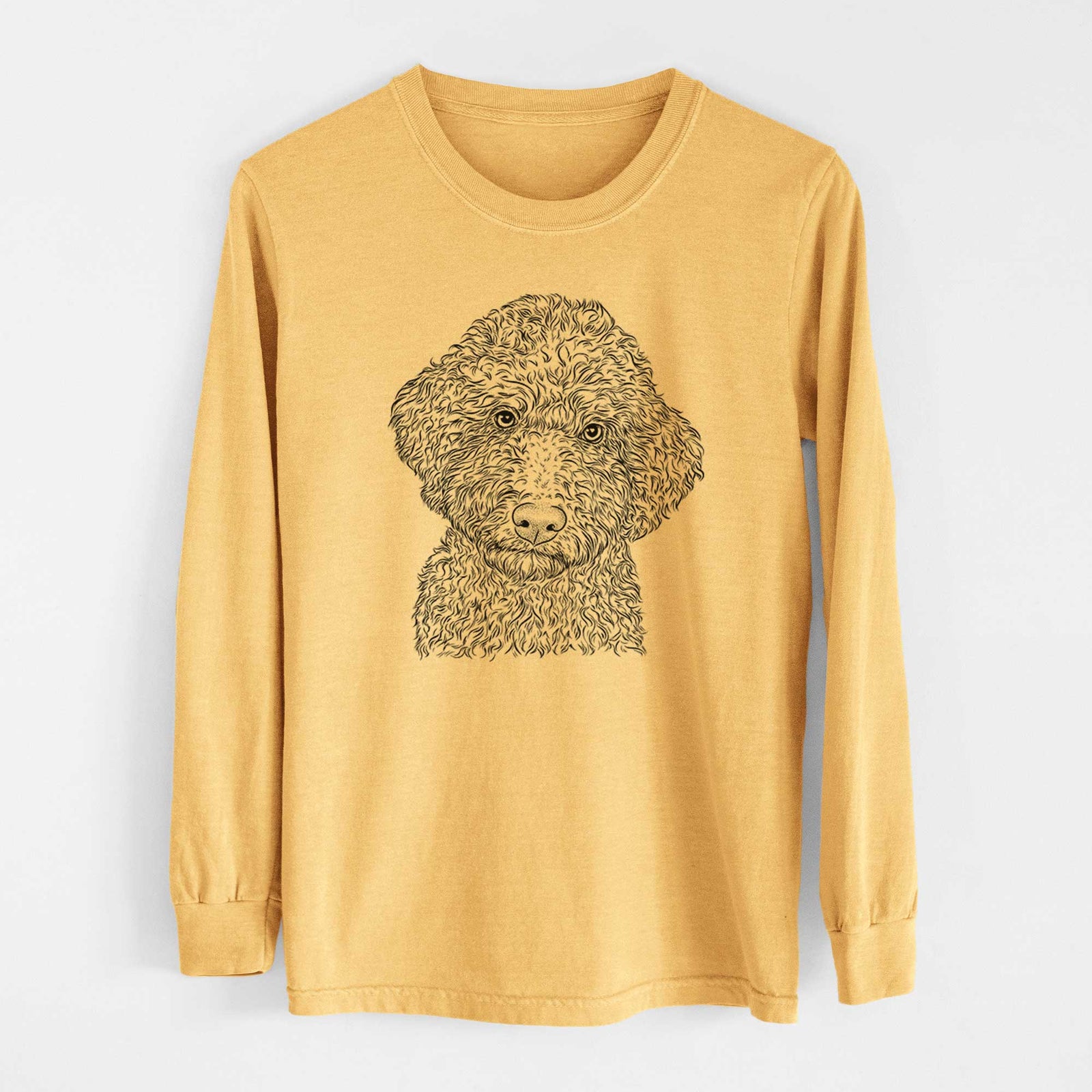 Bare Ross the Lagotto Romagnolo - Heavyweight 100% Cotton Long Sleeve
