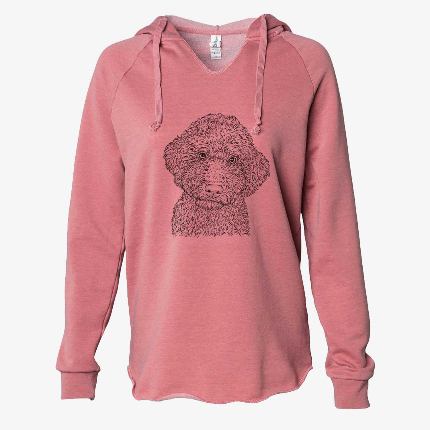 Ross the Lagotto Romagnolo - Cali Wave Hooded Sweatshirt