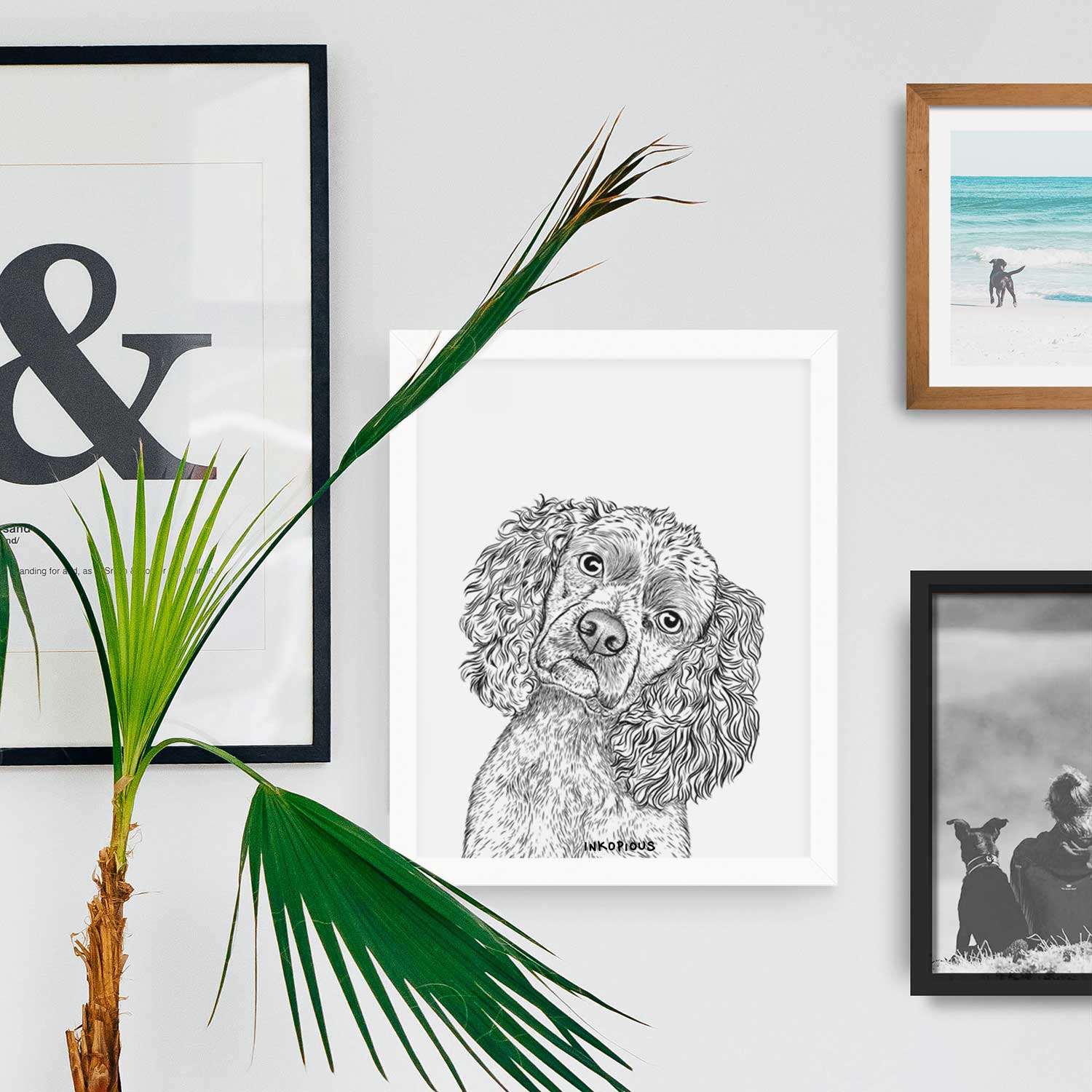 Sadie the Cocker Spaniel Art Print