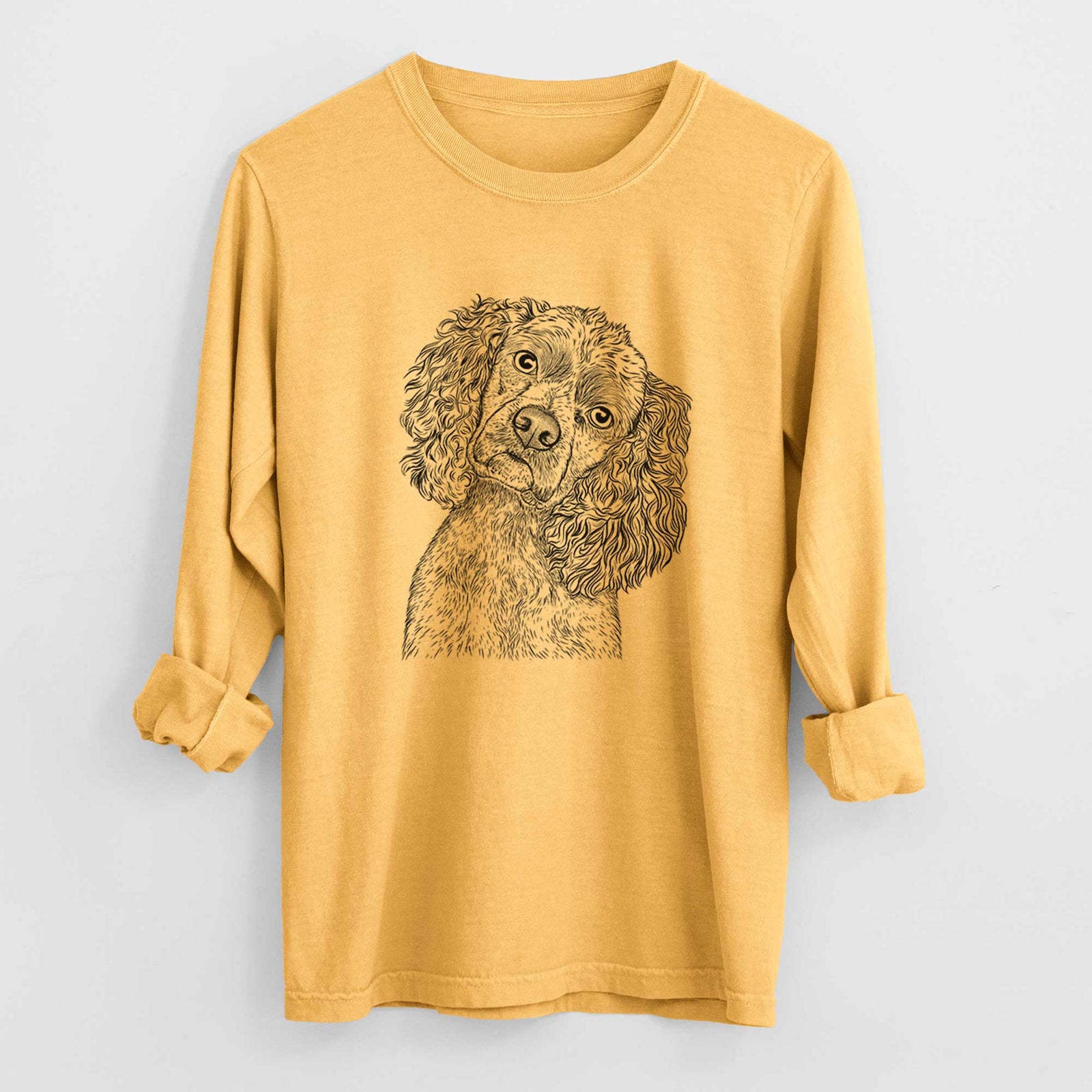 Bare Sadie the Cocker Spaniel - Heavyweight 100% Cotton Long Sleeve