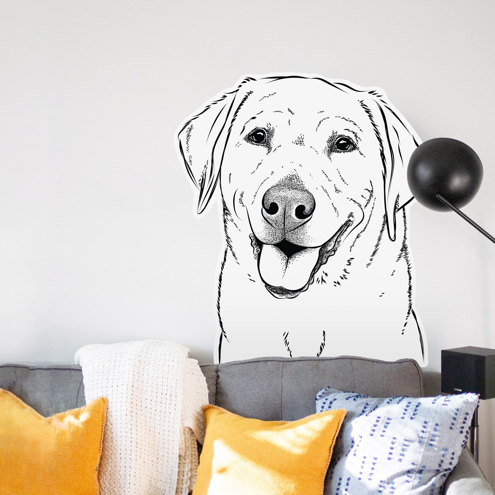 Sanford the Labrador Retriever - Wall Decal