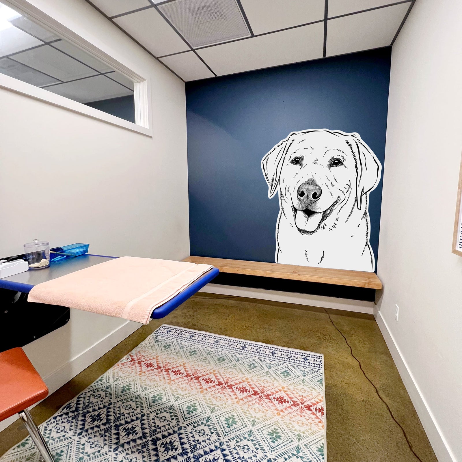 Sanford the Labrador Retriever - Wall Decal