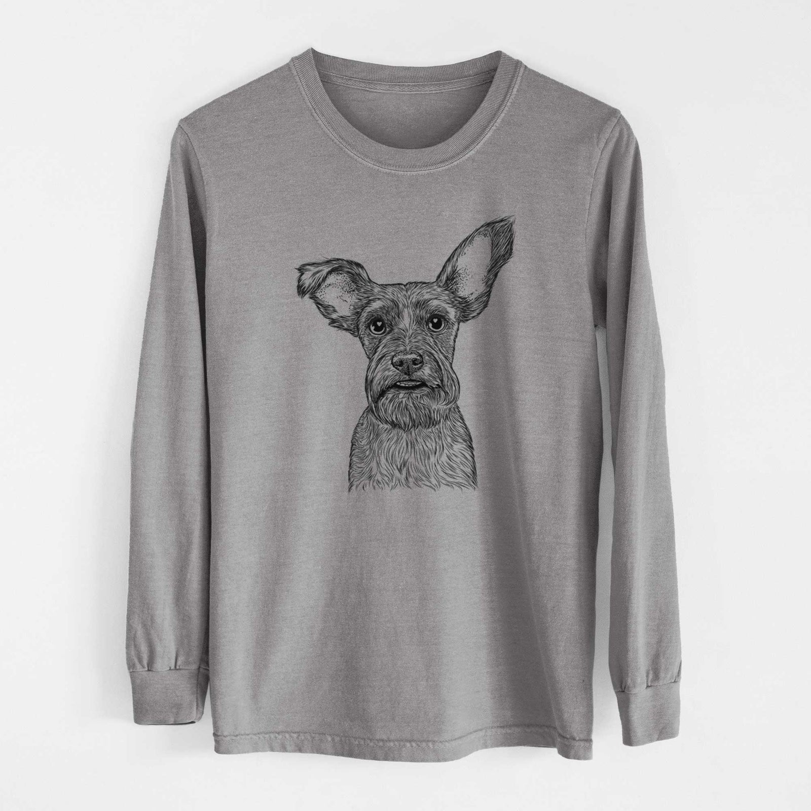 Bare Sawyer the Snorkie - Heavyweight 100% Cotton Long Sleeve