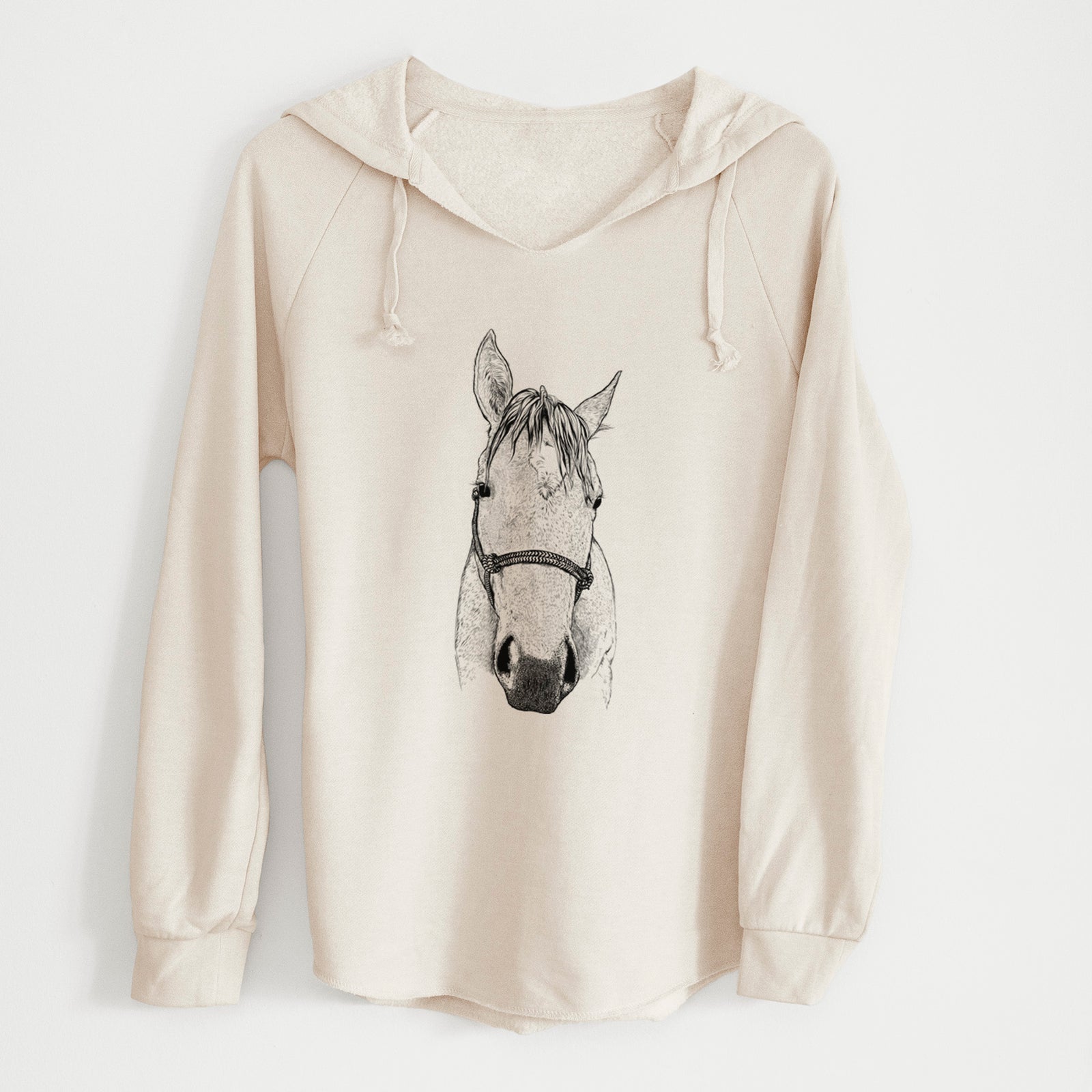 Bare SeaBee the Quarter Horse - Cali Wave Hooded Sweatshirt