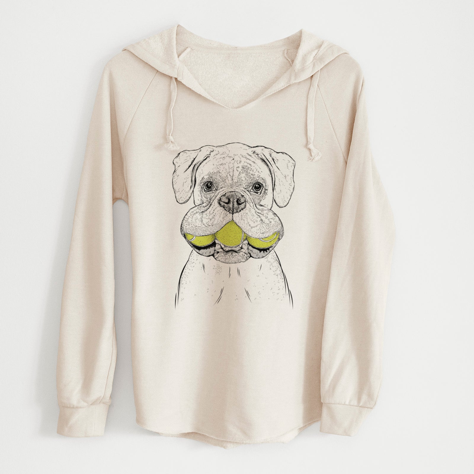 Bare Seamus the Boxer - Cali Wave Hooded Sweatshirt