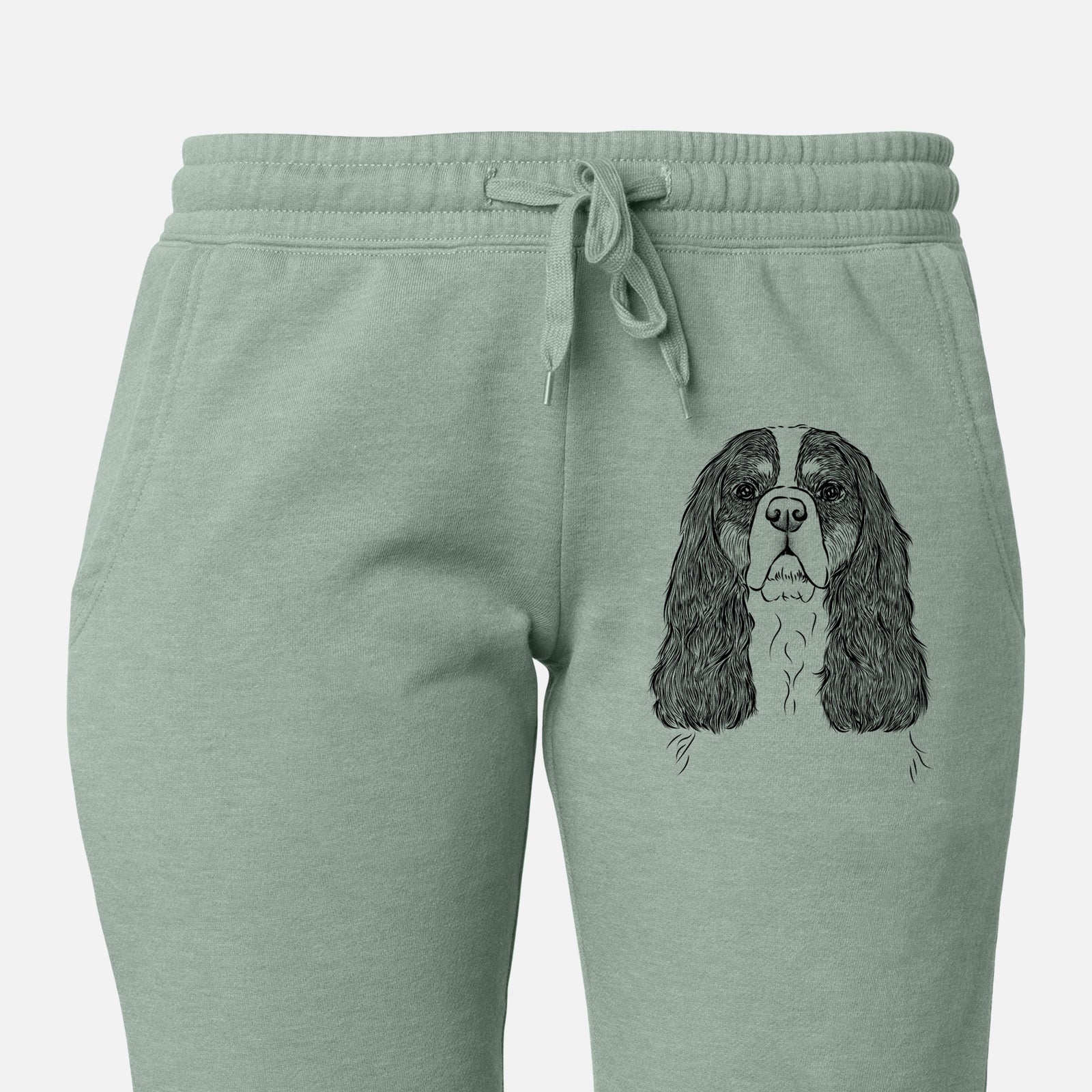 Sebastian the Cavalier King Charles Spaniel - Women's Cali Wave Joggers