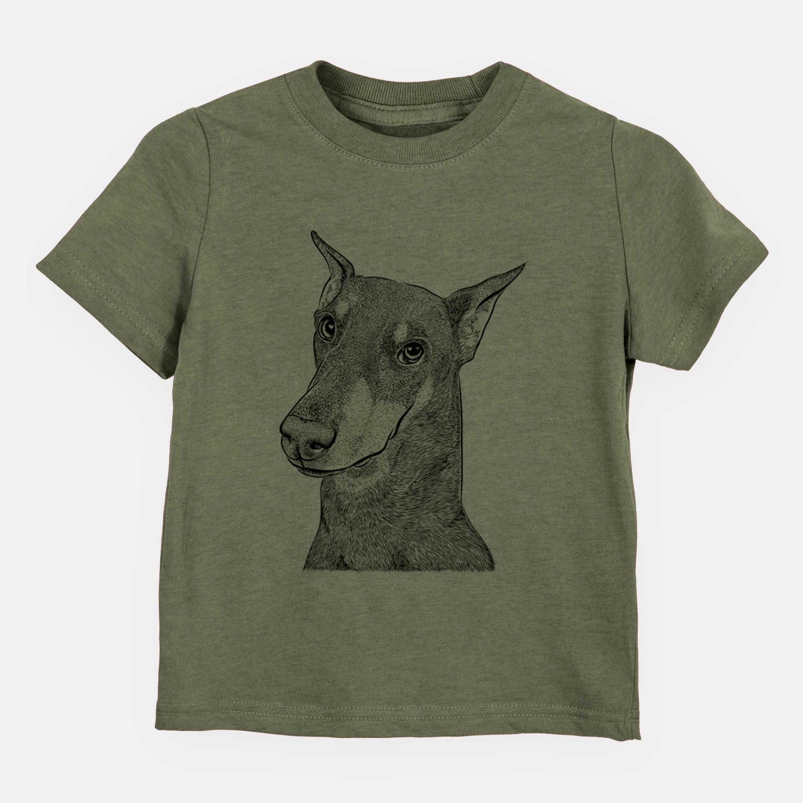 Bare Shelby the Doberman Pinscher - Kids/Youth/Toddler Shirt