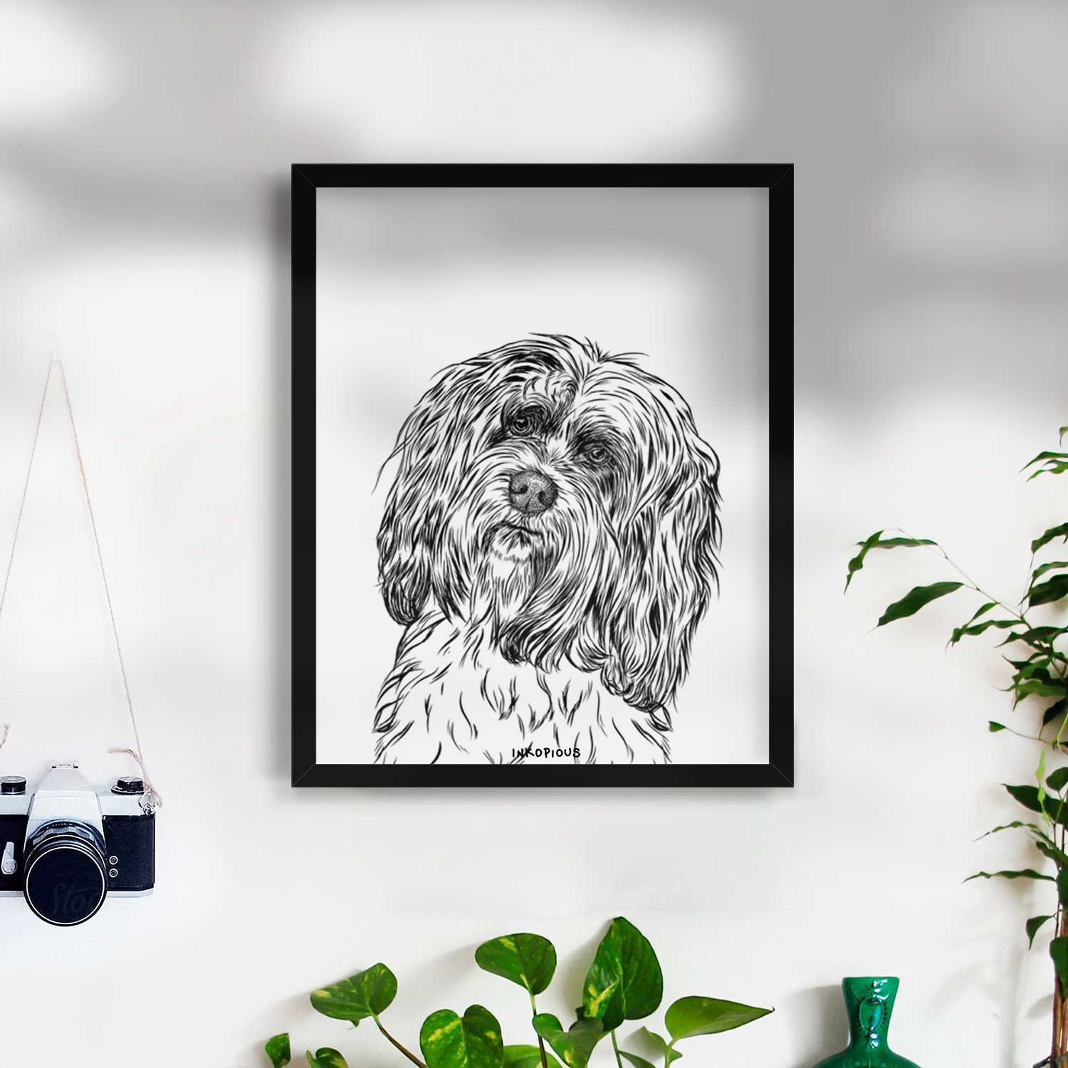 Shenpa the Tibetan Terrier Art Print