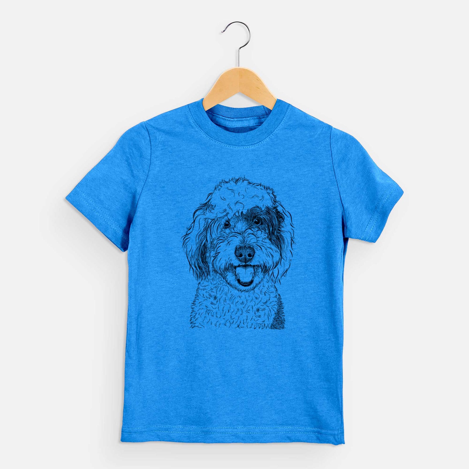 Bare Sherlock the Sheepadoodle - Kids/Youth/Toddler Shirt