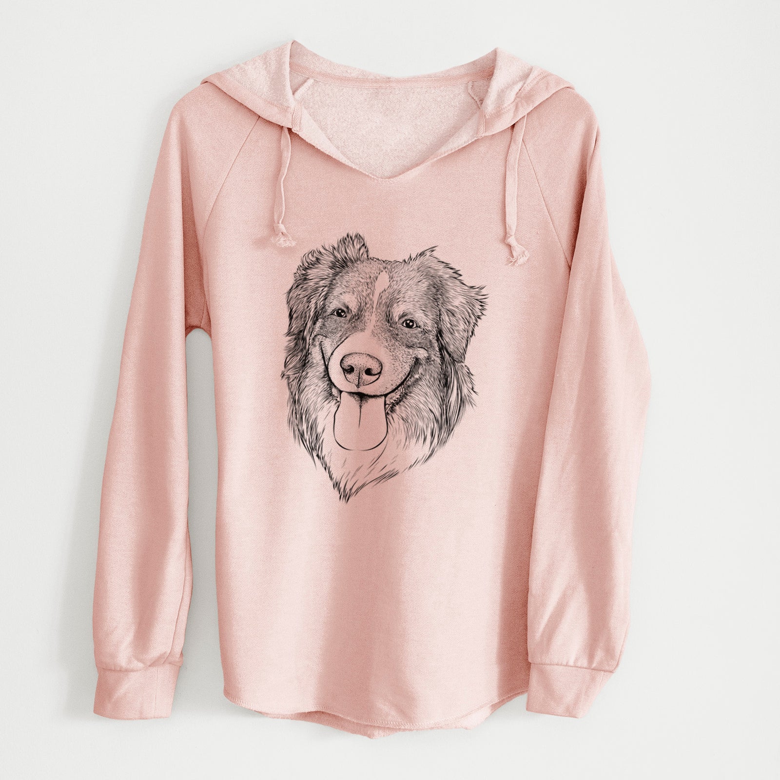 Bare Siena the Australian Shepherd - Cali Wave Hooded Sweatshirt