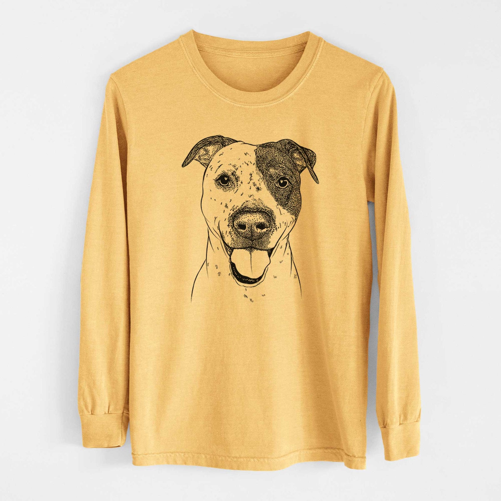 Bare Simon the Mixed Breed - Heavyweight 100% Cotton Long Sleeve