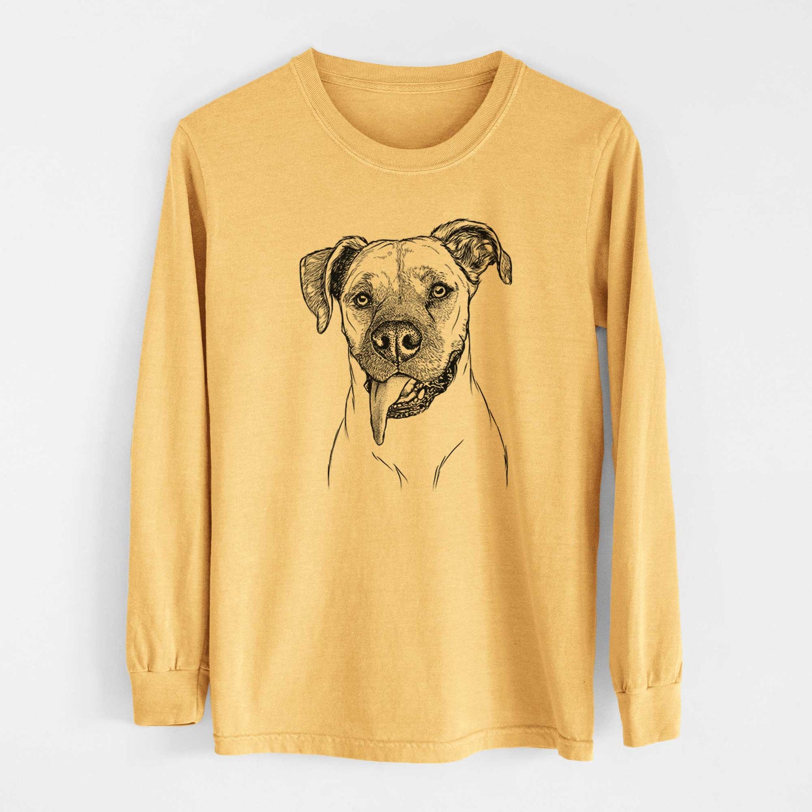 Bare Sir Jake the Boxer - Heavyweight 100% Cotton Long Sleeve