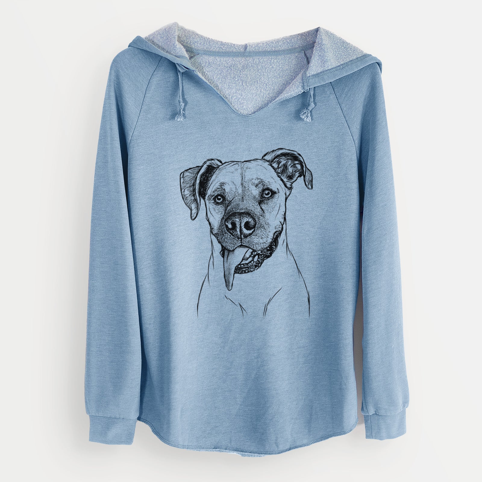 Bare Sir Jake the Boxer - Cali Wave Hooded Sweatshirt