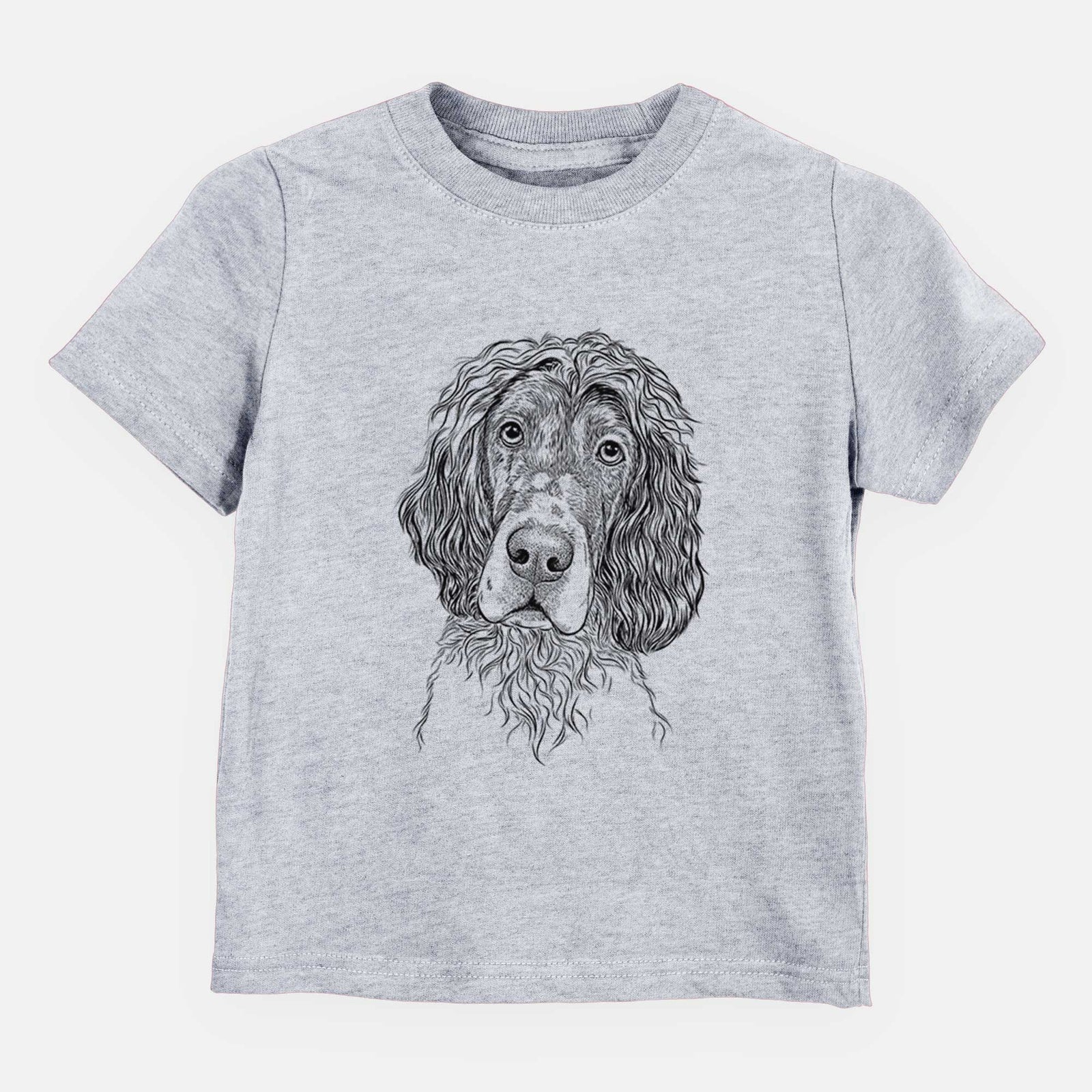 Bare Sir Rexford the Blue Belton English Setter - Kids/Youth/Toddler Shirt