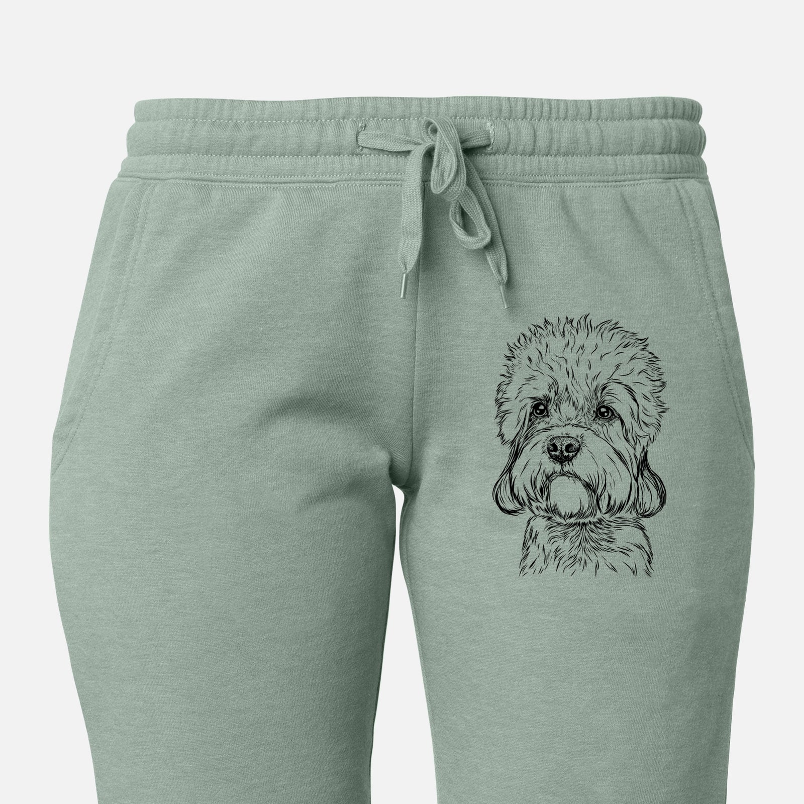 Sir Walter the Dandie Dinmont Terrier - Women's Cali Wave Joggers