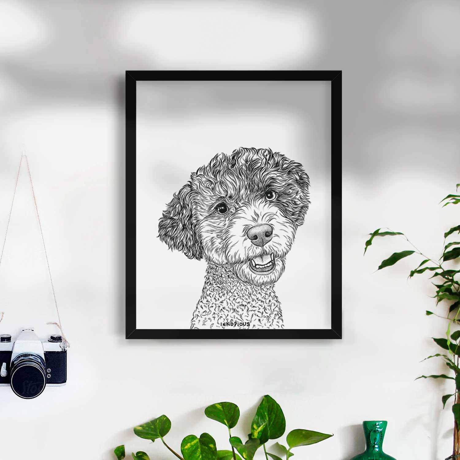 Skipper the Twoodle Art Print