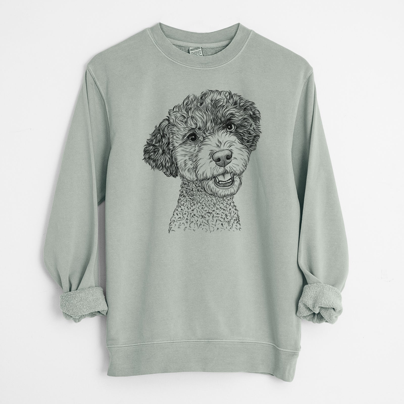 Bare Skipper the Twoodle - Unisex Pigment Dyed Crew Sweatshirt