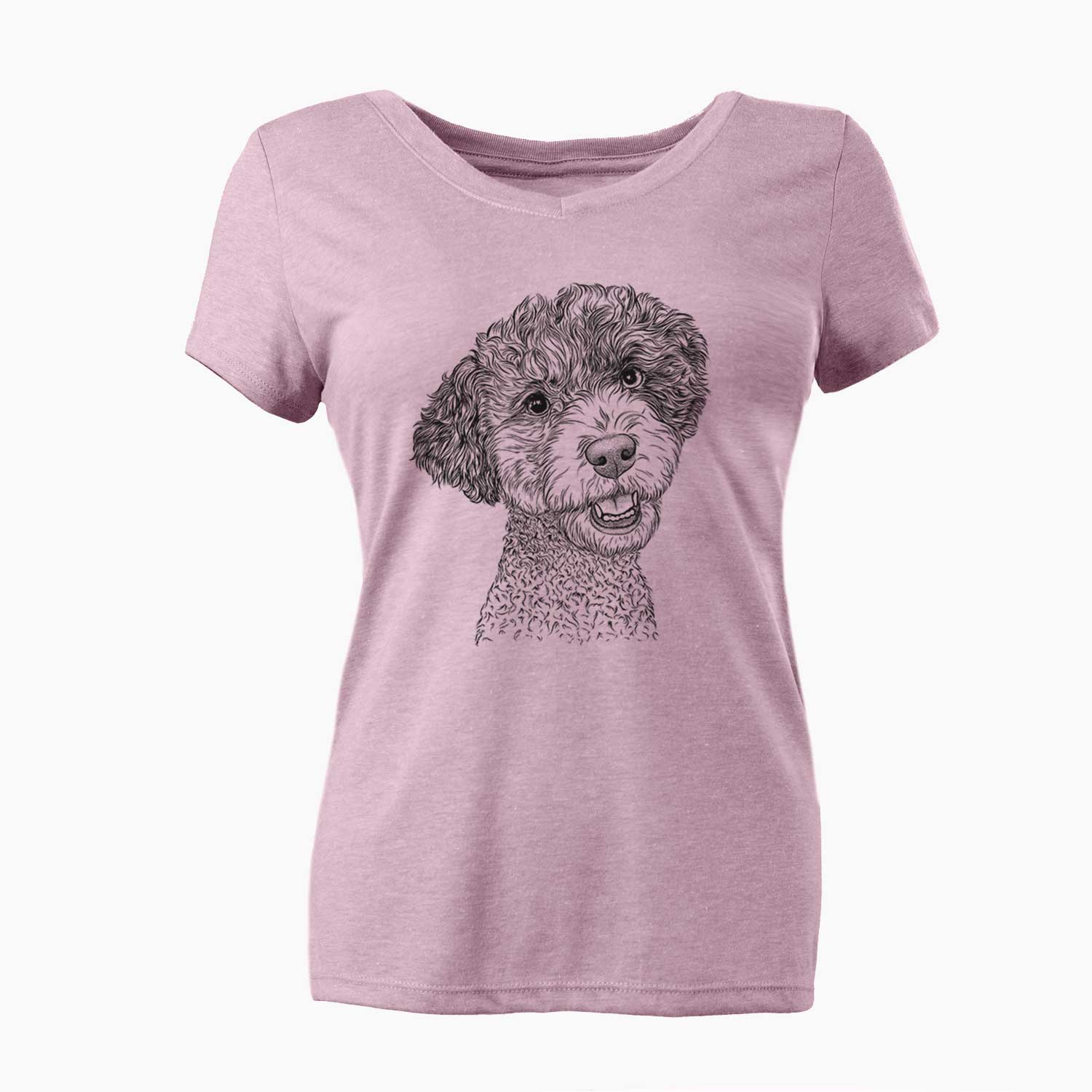 Bare Skipper the Twoodle - Women's V-neck Shirt