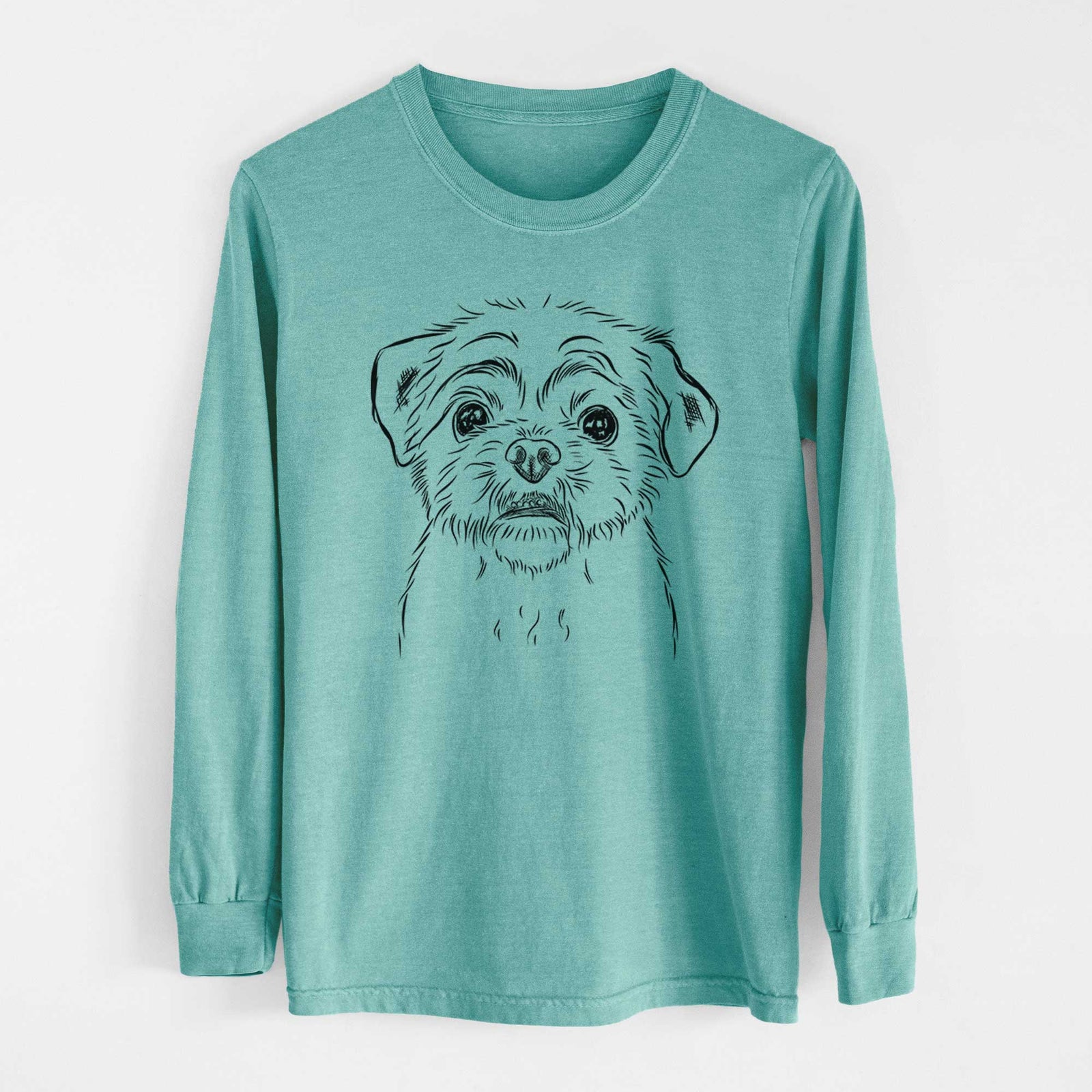 Bare Smash the Shih Tzu - Heavyweight 100% Cotton Long Sleeve